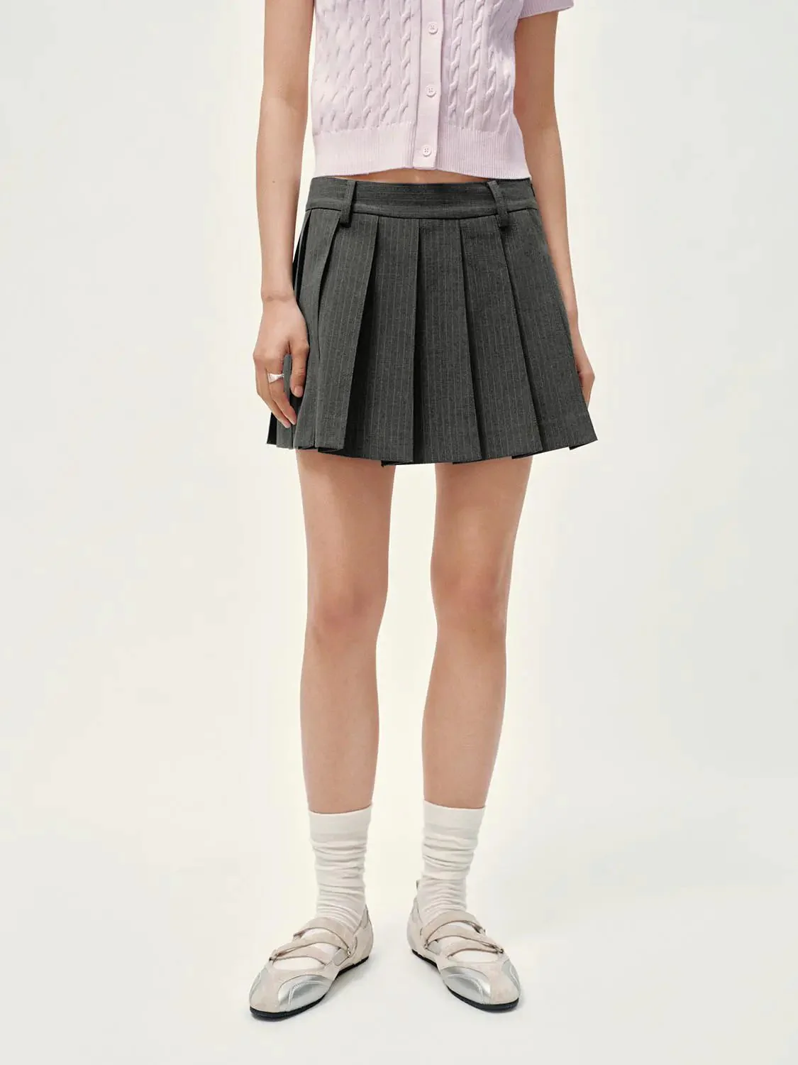 22597-striped-pleated-mini-skirts-9.webp Striped Pleated Mini Skirts