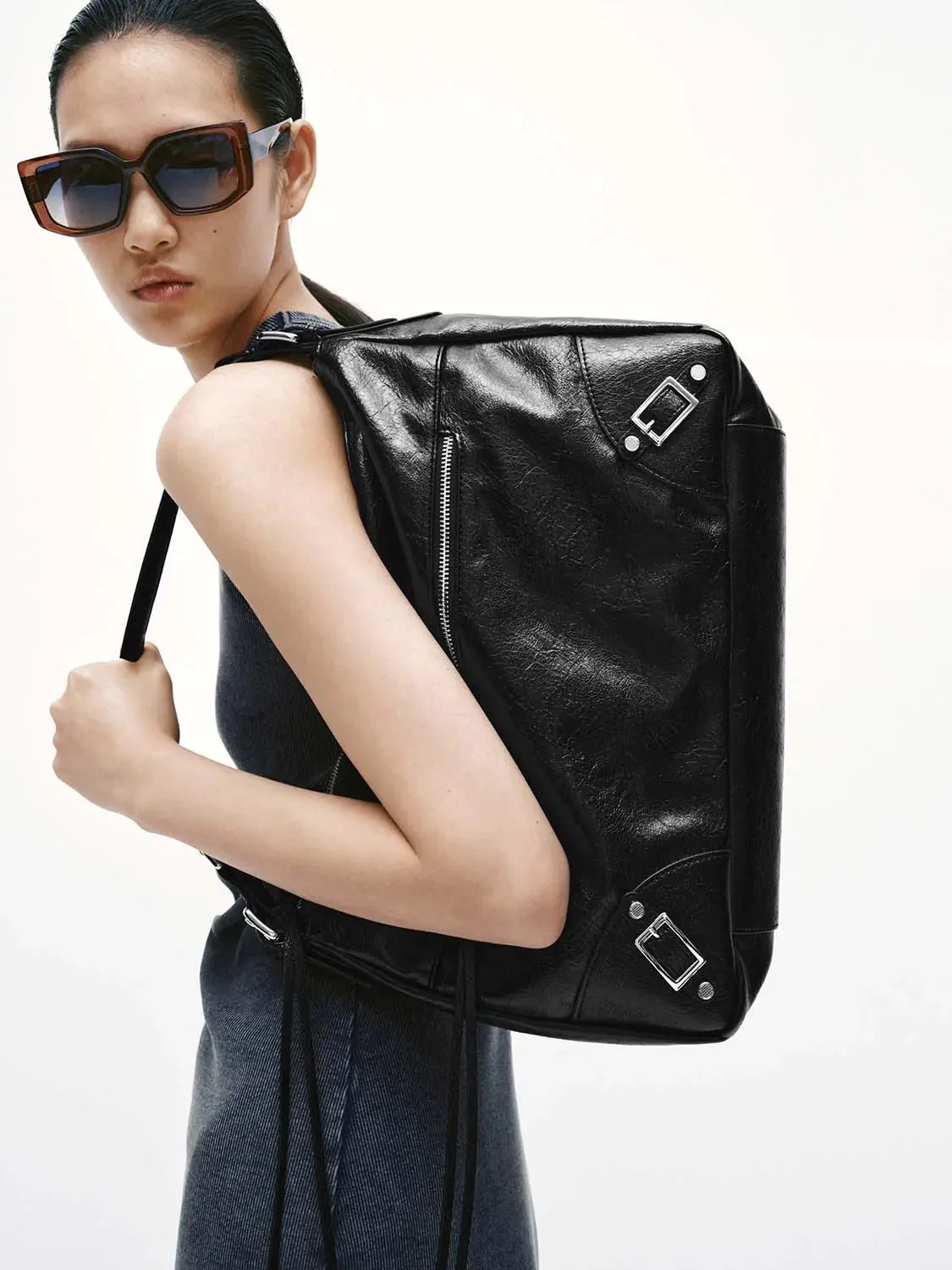 22619-faux-leather-buckle-detail-shoulder-bags-8.webp Faux Leather Buckle Detail Shoulder Bags