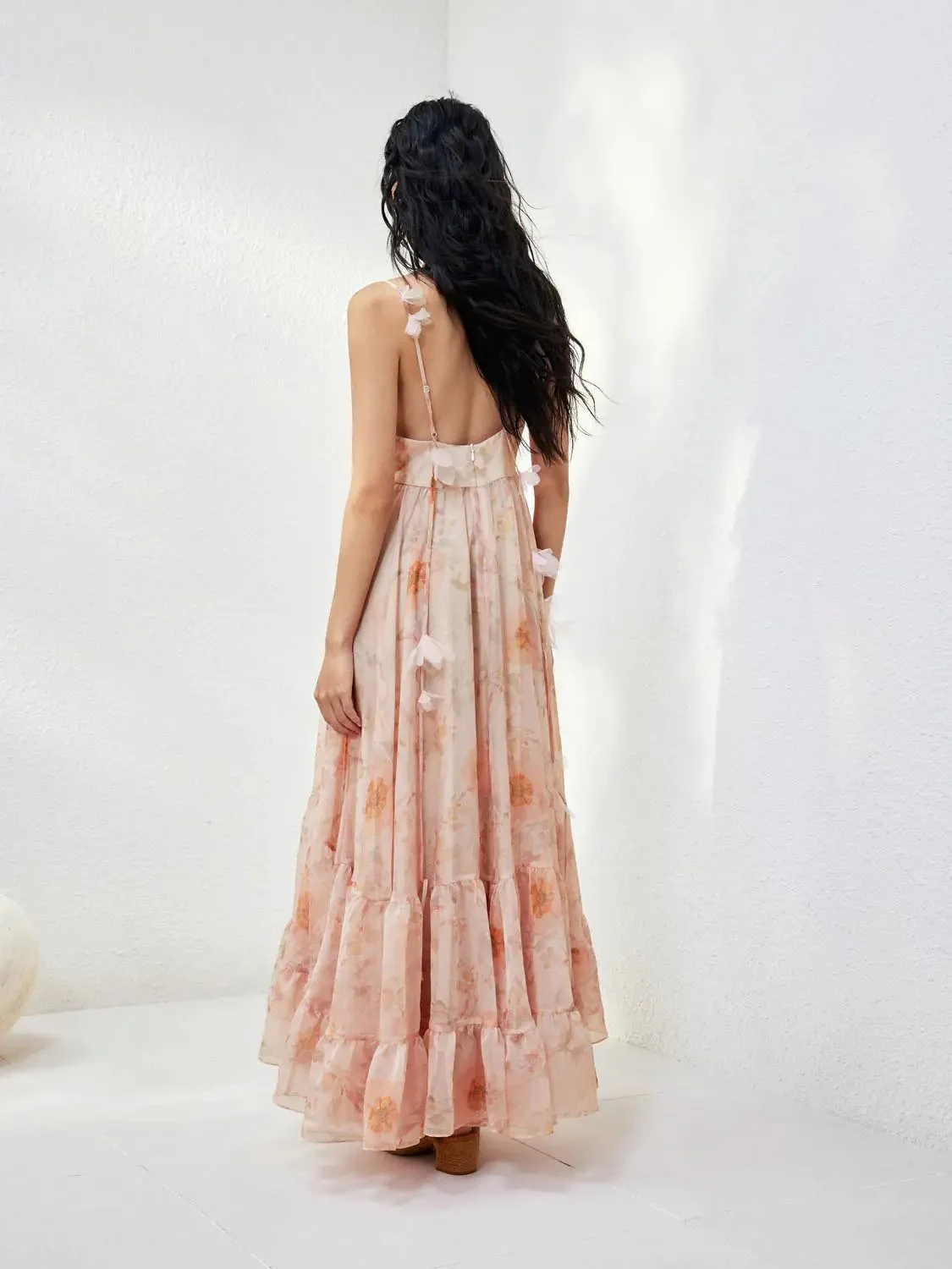 2262-floral-decor-a-line-maxi-with-soft-pastel-bloom-print-dress-6.webp Floral Decor A Line Maxi With Soft Pastel Bloom Print Dress