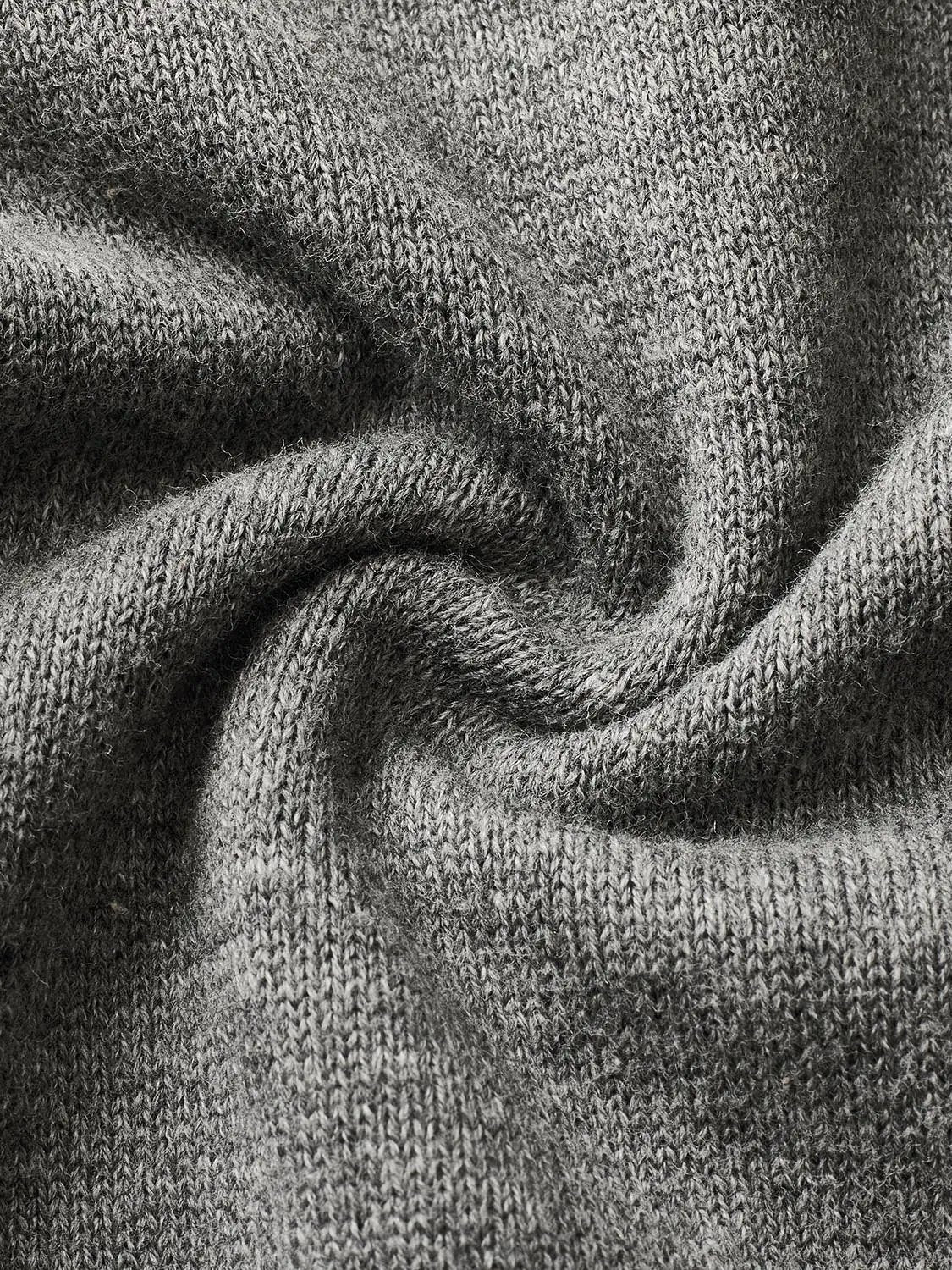 Cotton Two Tone Knit Layered Look T Shirt