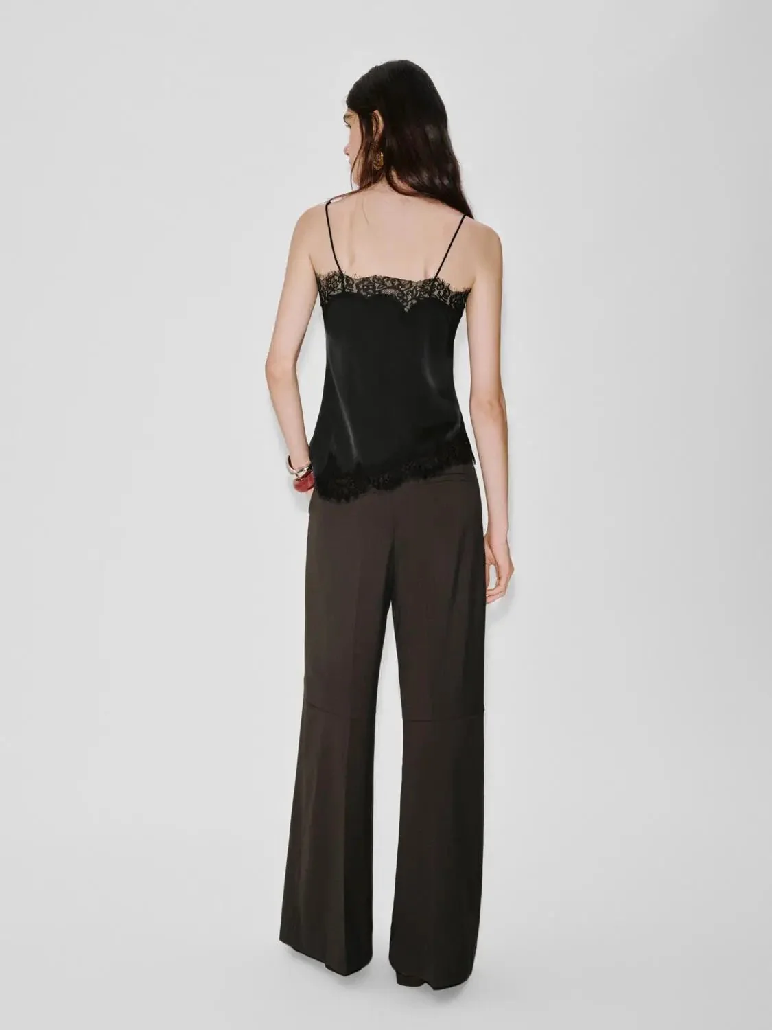 22782-elegant-lace-trim-asymmetric-silky-strappy-top-6.webp Elegant Lace Trim Asymmetric Silky Strappy Top