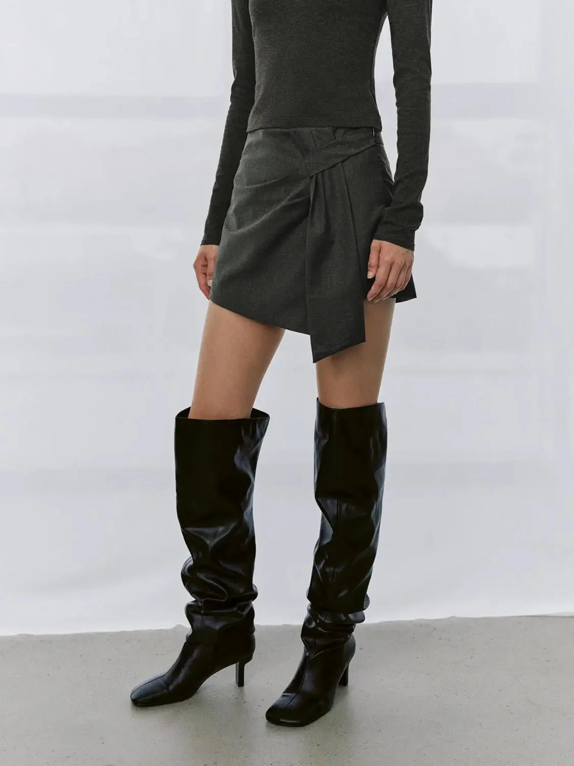 Wrap Mini Skirts