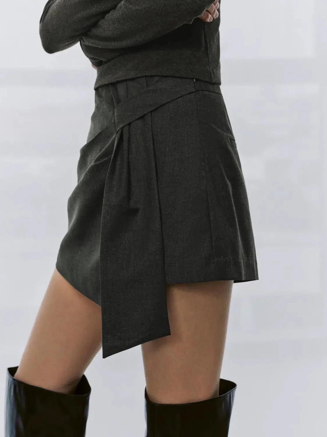 Wrap Mini Skirts