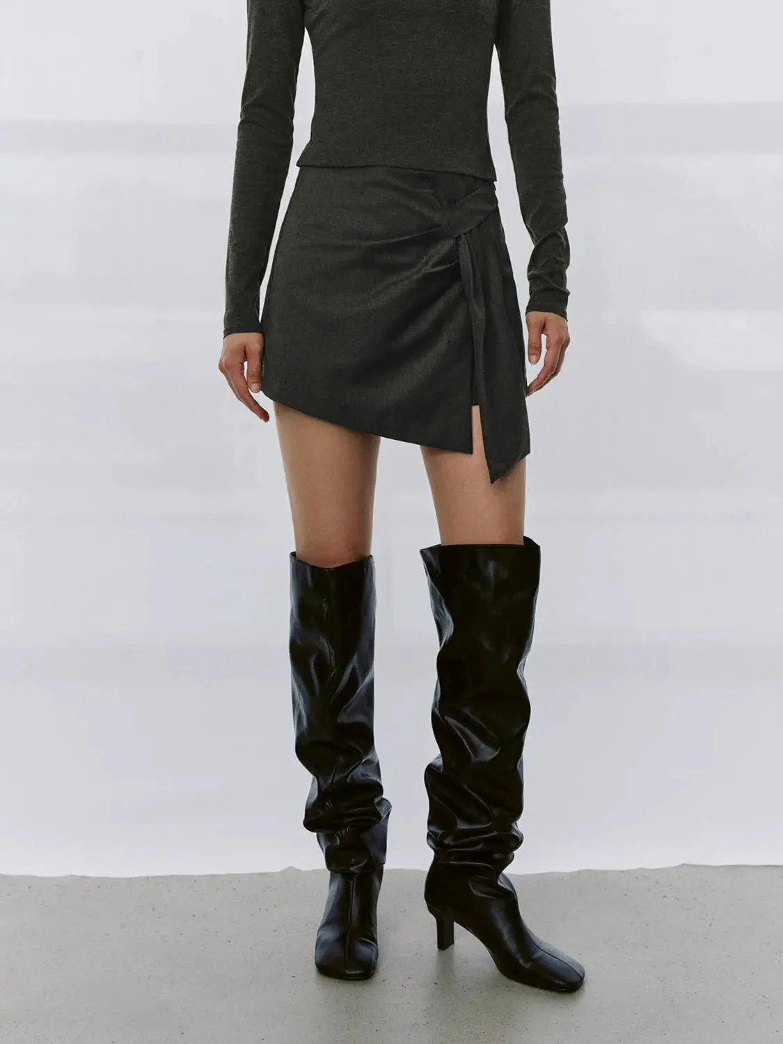 Wrap Mini Skirts
