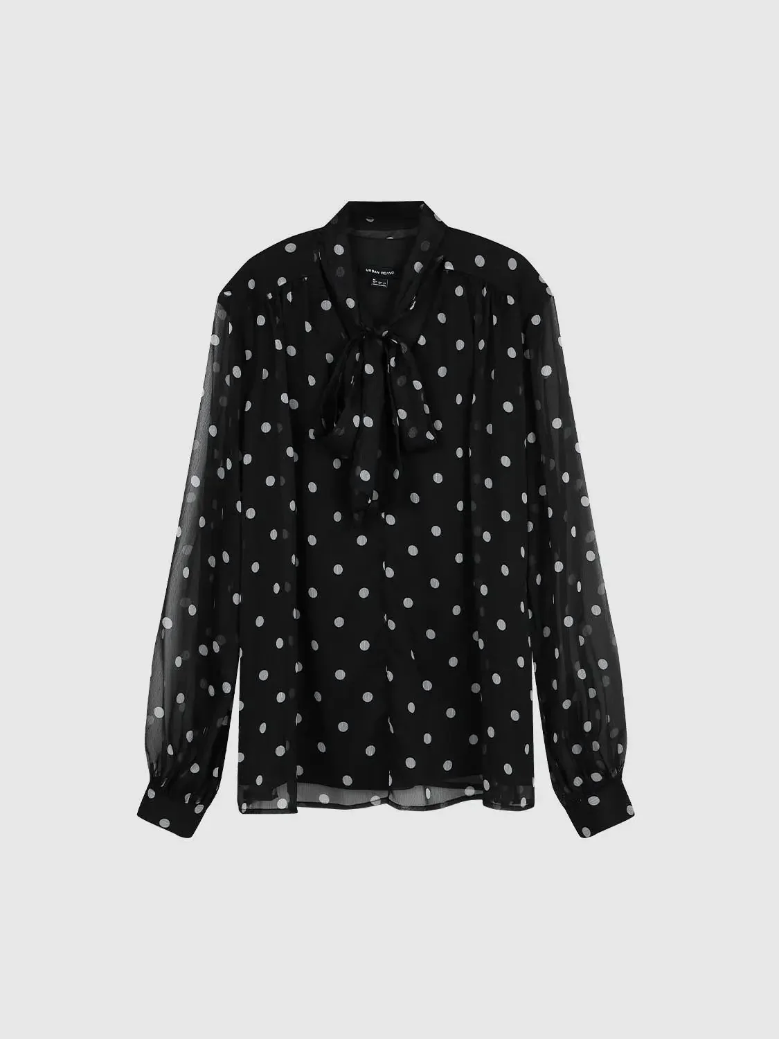 22909-polka-dotted-scarf-neck-overhead-shirts-7.webp Polka Dotted Scarf Neck Overhead Shirts