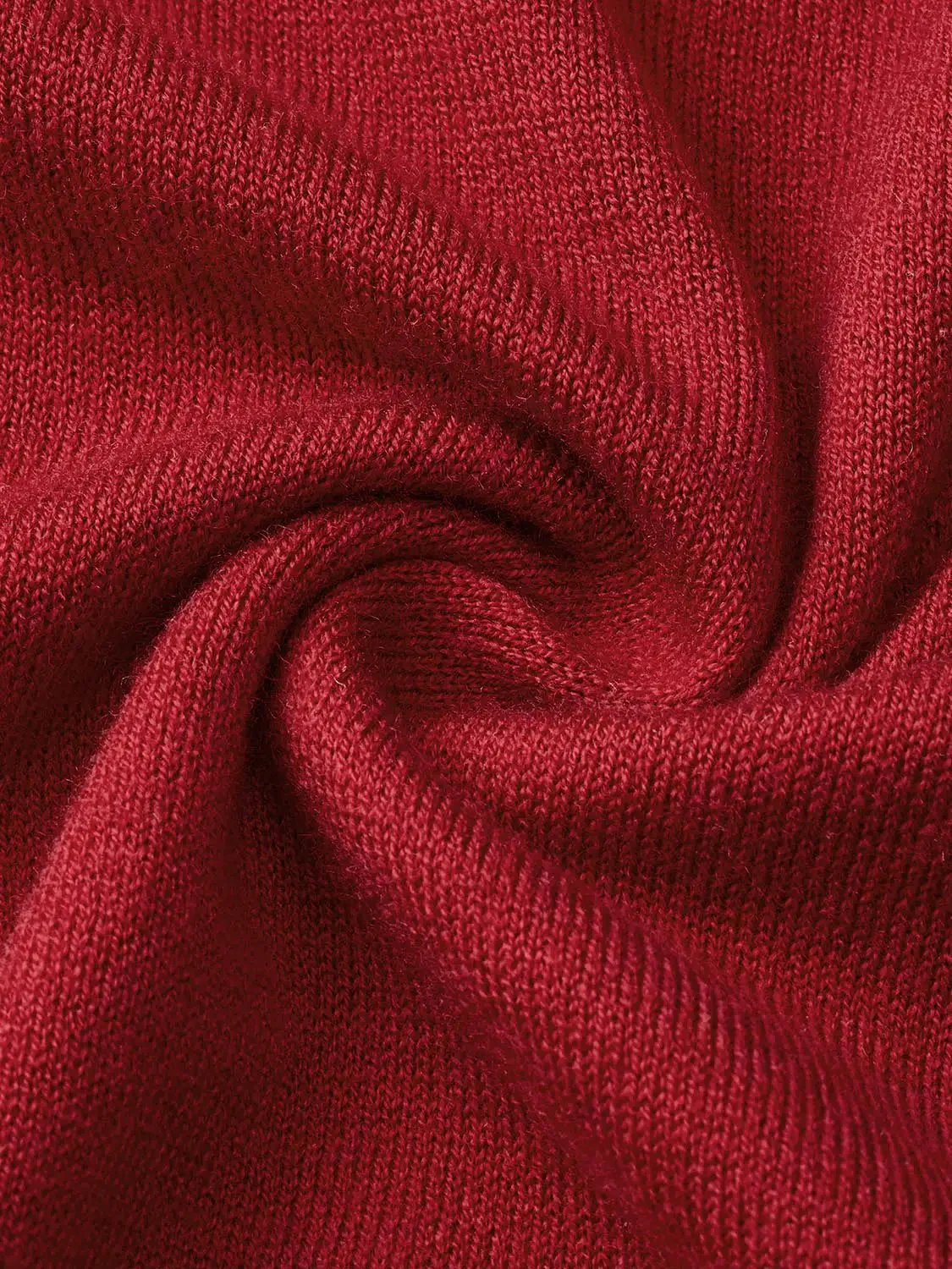 One Shoulder Long Sleeve Knitted T-Shirts