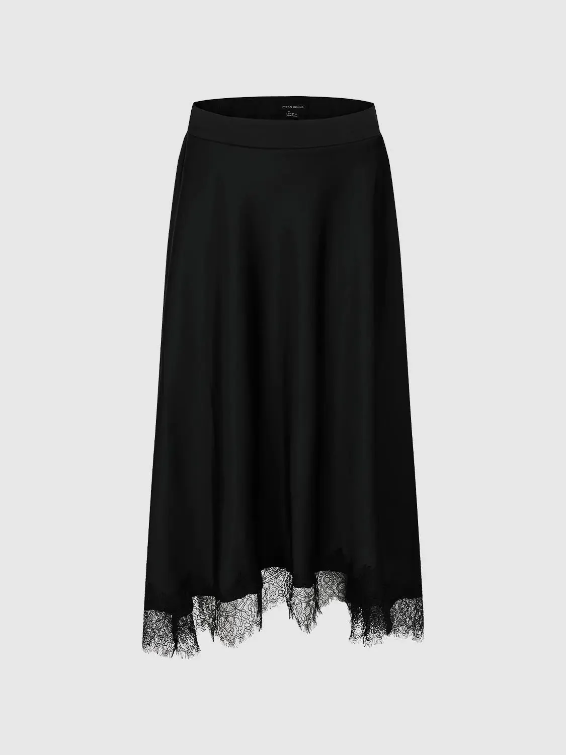 22962-pull-on-lace-hem-a-line-midi-skirts-2.webp Pull On Lace Hem A-Line Midi Skirts