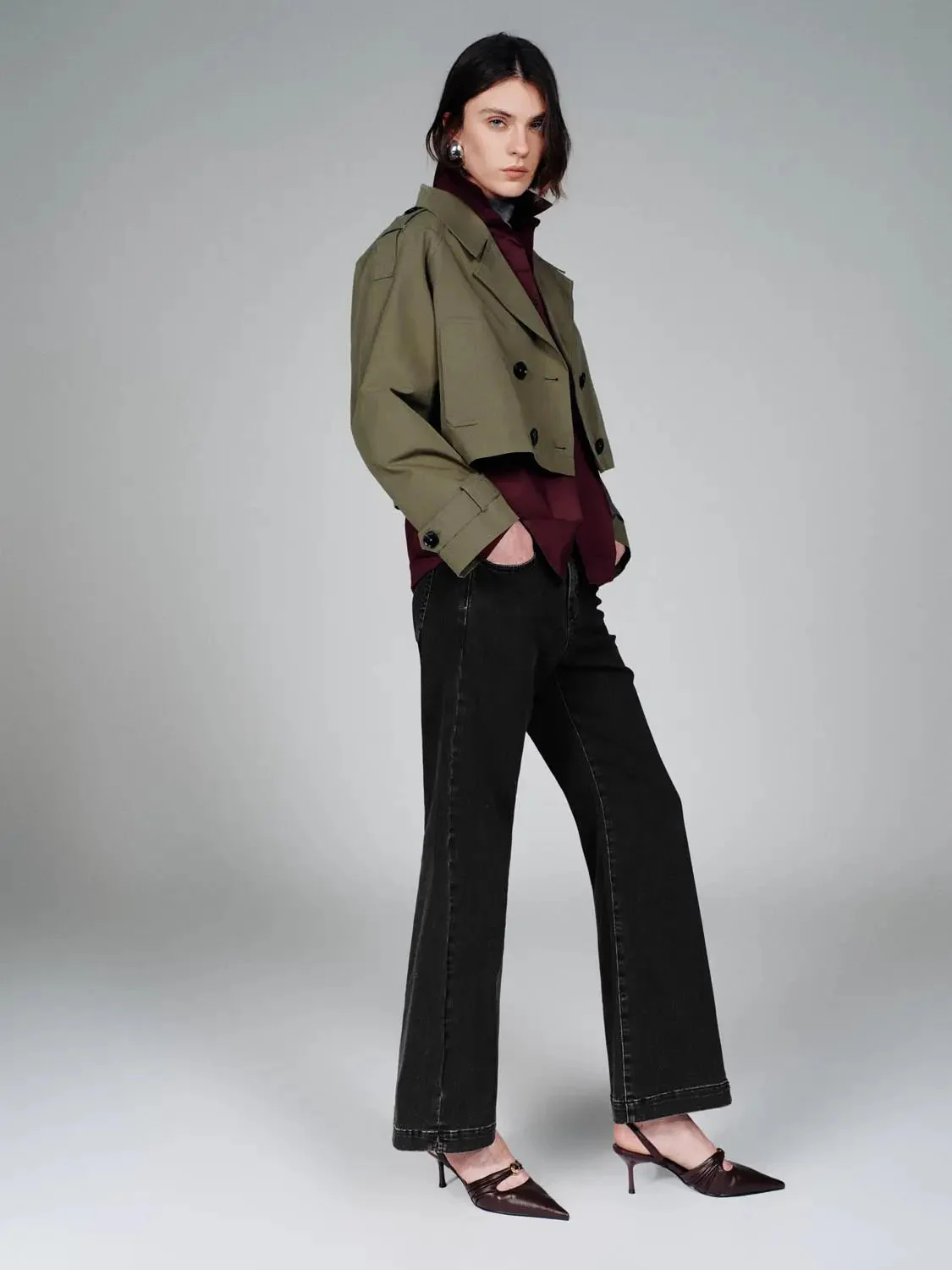 22972-double-breasted-short-trench-coats-5.webp Double Breasted Short Trench Coats