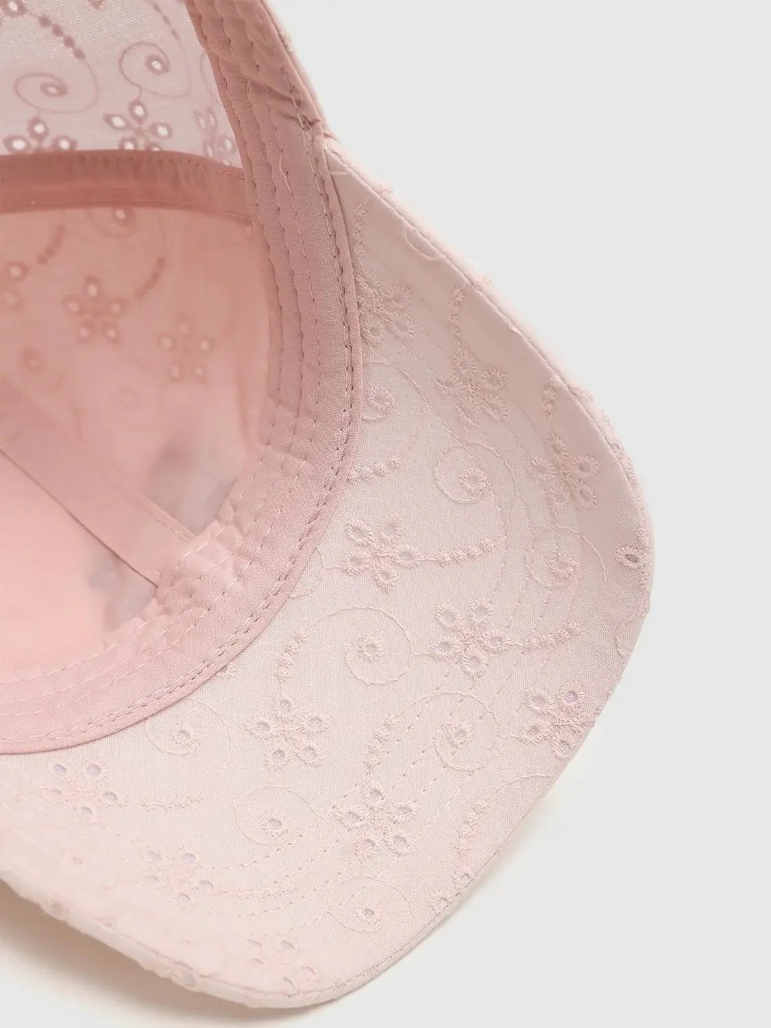 2298-soft-cream-embroidered-floral-cotton-caps-10.webp Soft Cream Embroidered Floral Cotton Caps