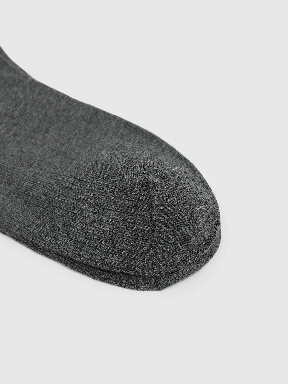 Cotton Polyester Elastane Blend Sequin Square Accent Socks