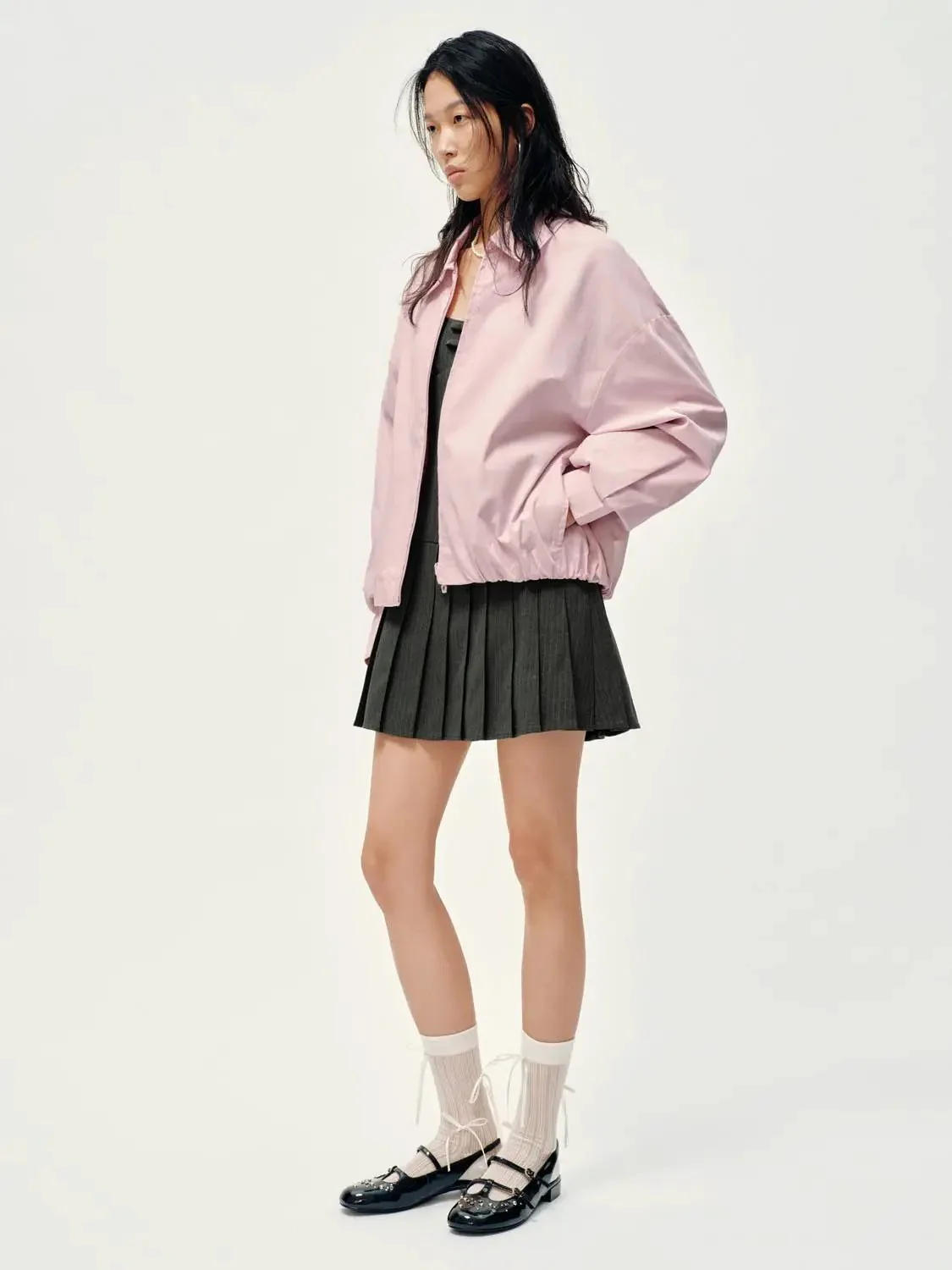 Zip Up Bomber Jackets