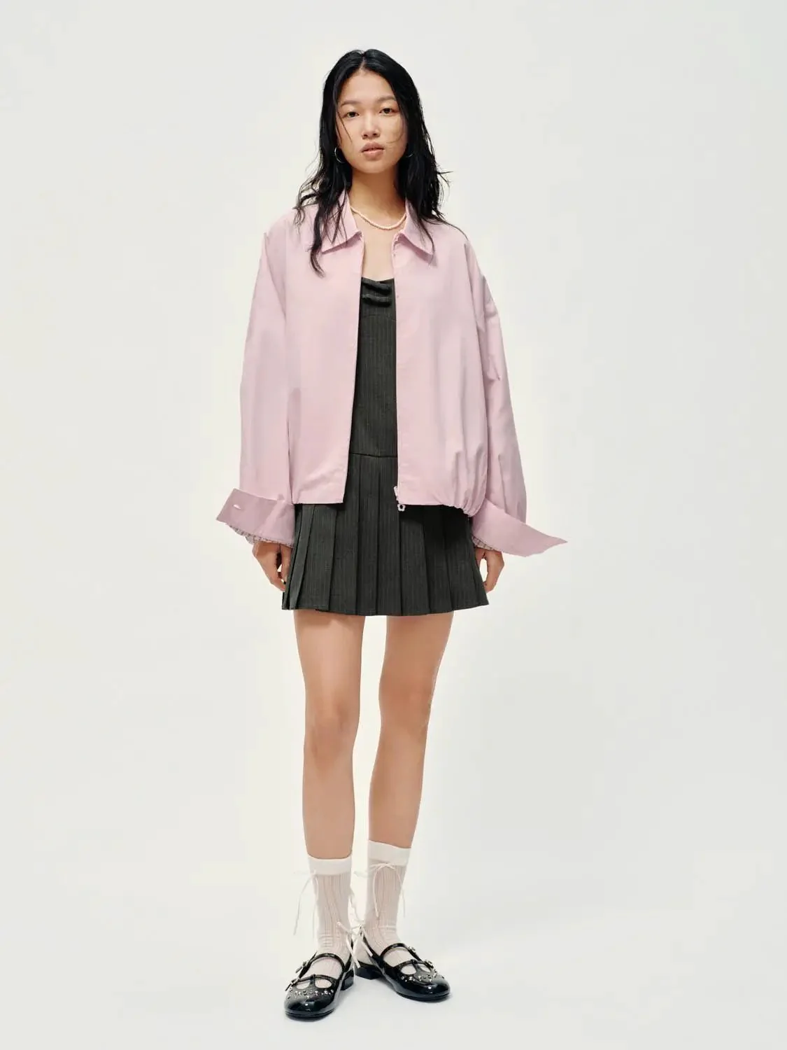 Zip Up Bomber Jackets