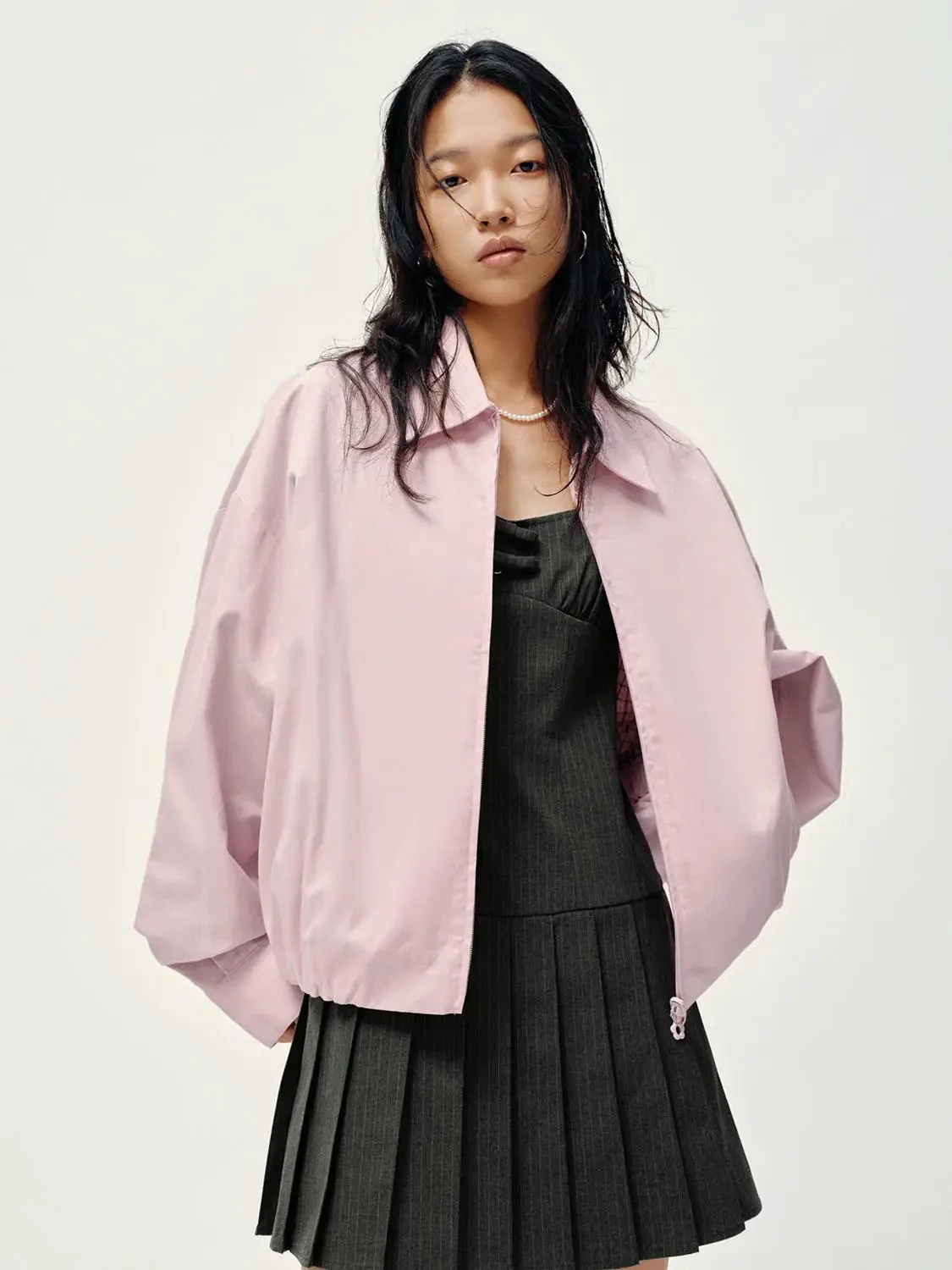 Zip Up Bomber Jackets
