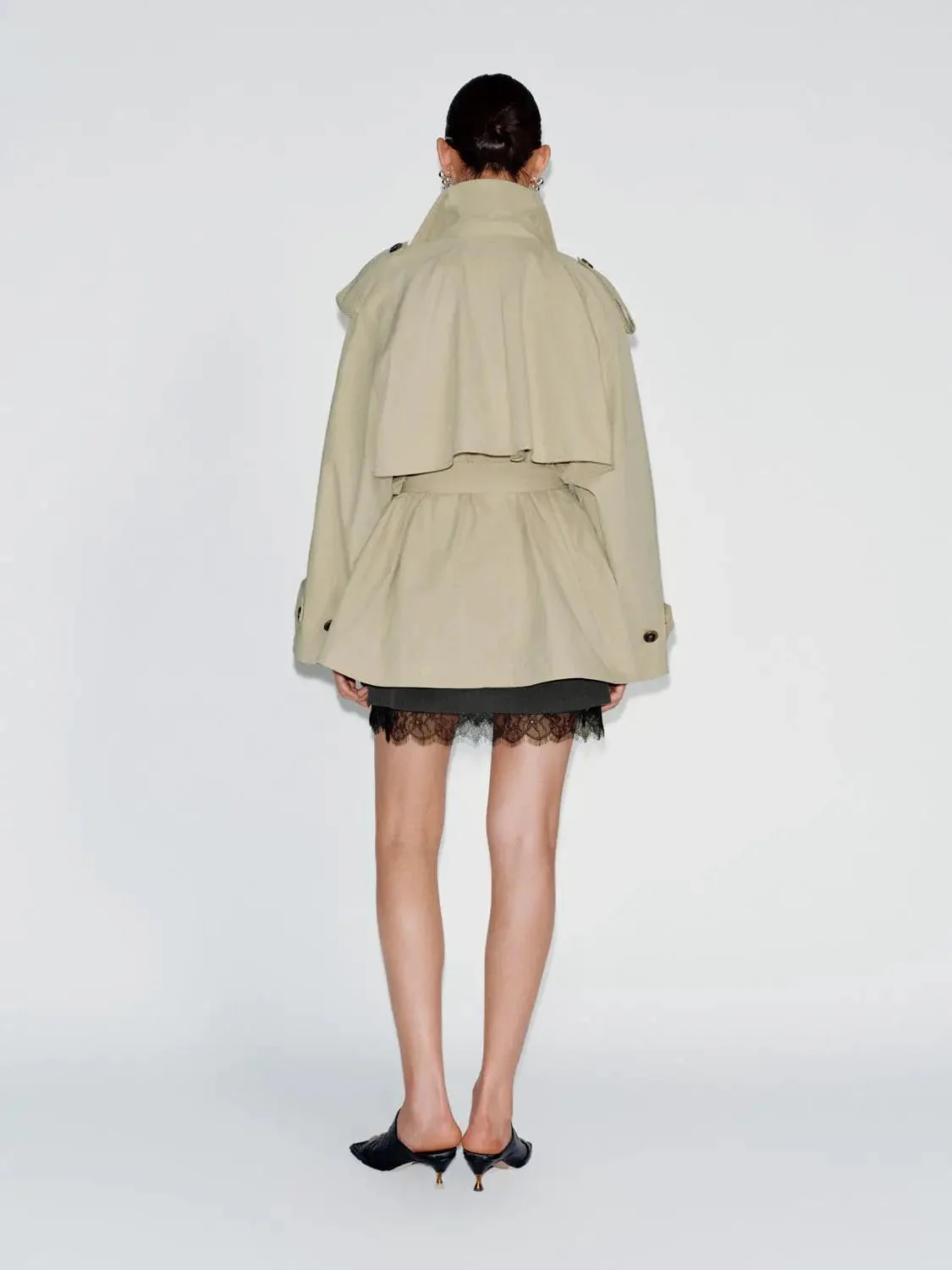 Lapelled Belted Jackets