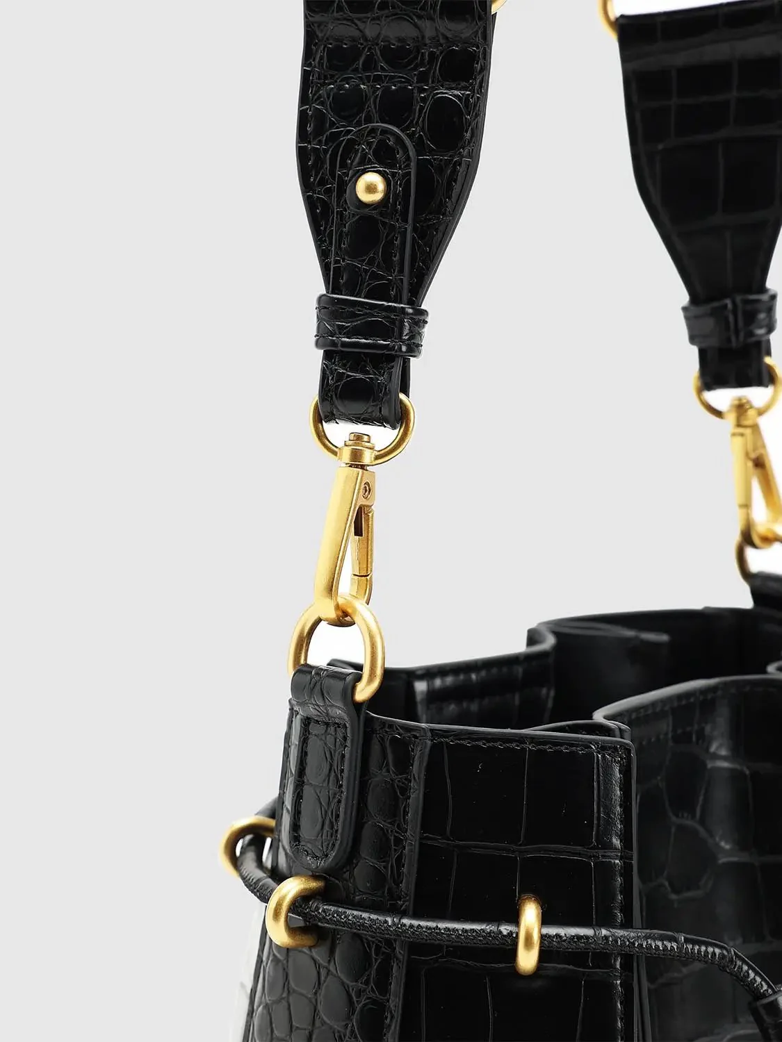 Faux Leather Crossbody Bags