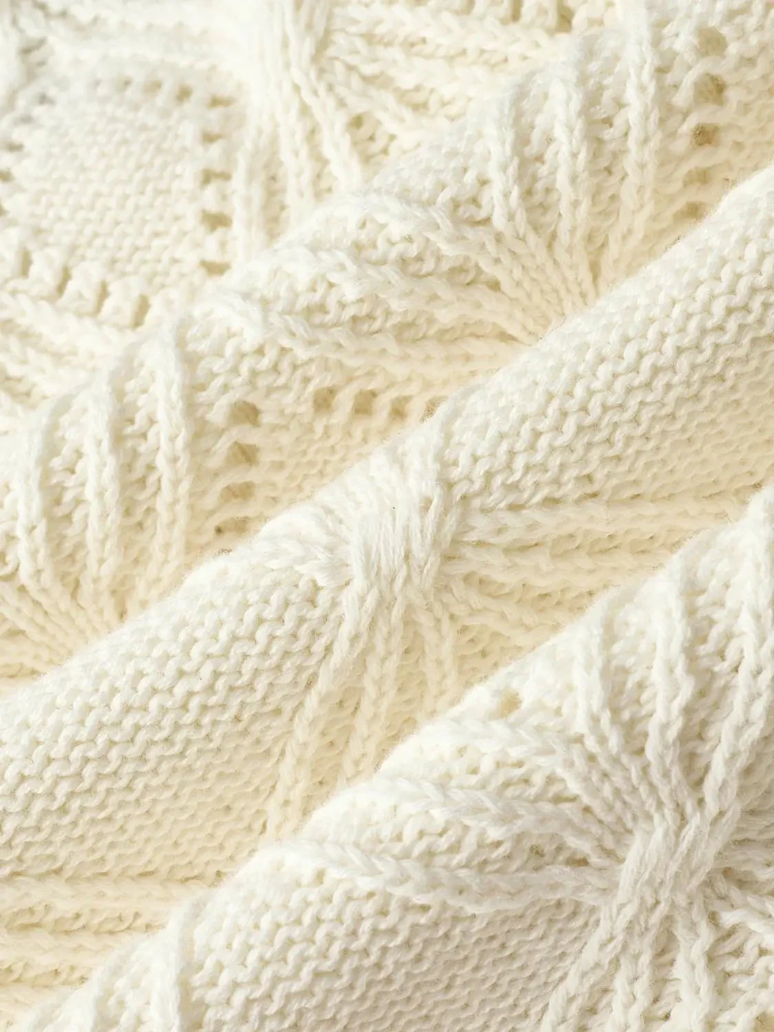 Cotton Crochet Sleeveless With Tie Front Top