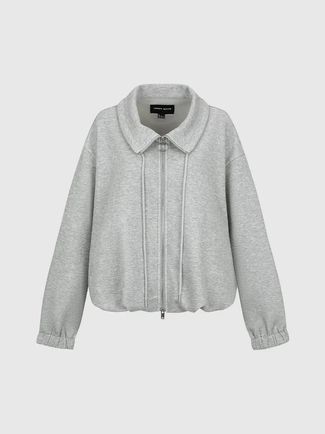 23187-collared-drawstring-bubble-hem-jackets-7.webp Collared Drawstring Bubble Hem Jackets