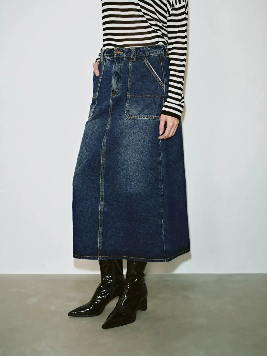 Denim Skirts