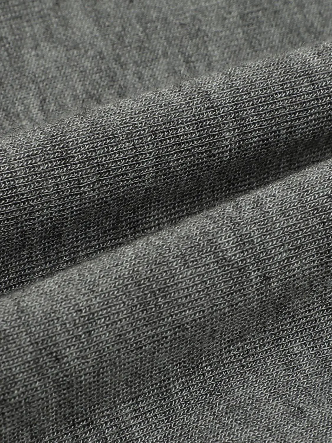 Knot Front Lyocell Wool Blend Crew Neck Long Sleeve T Shirts