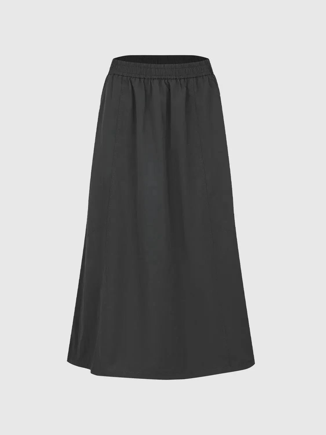 Pull On A-Line Midi Skirts