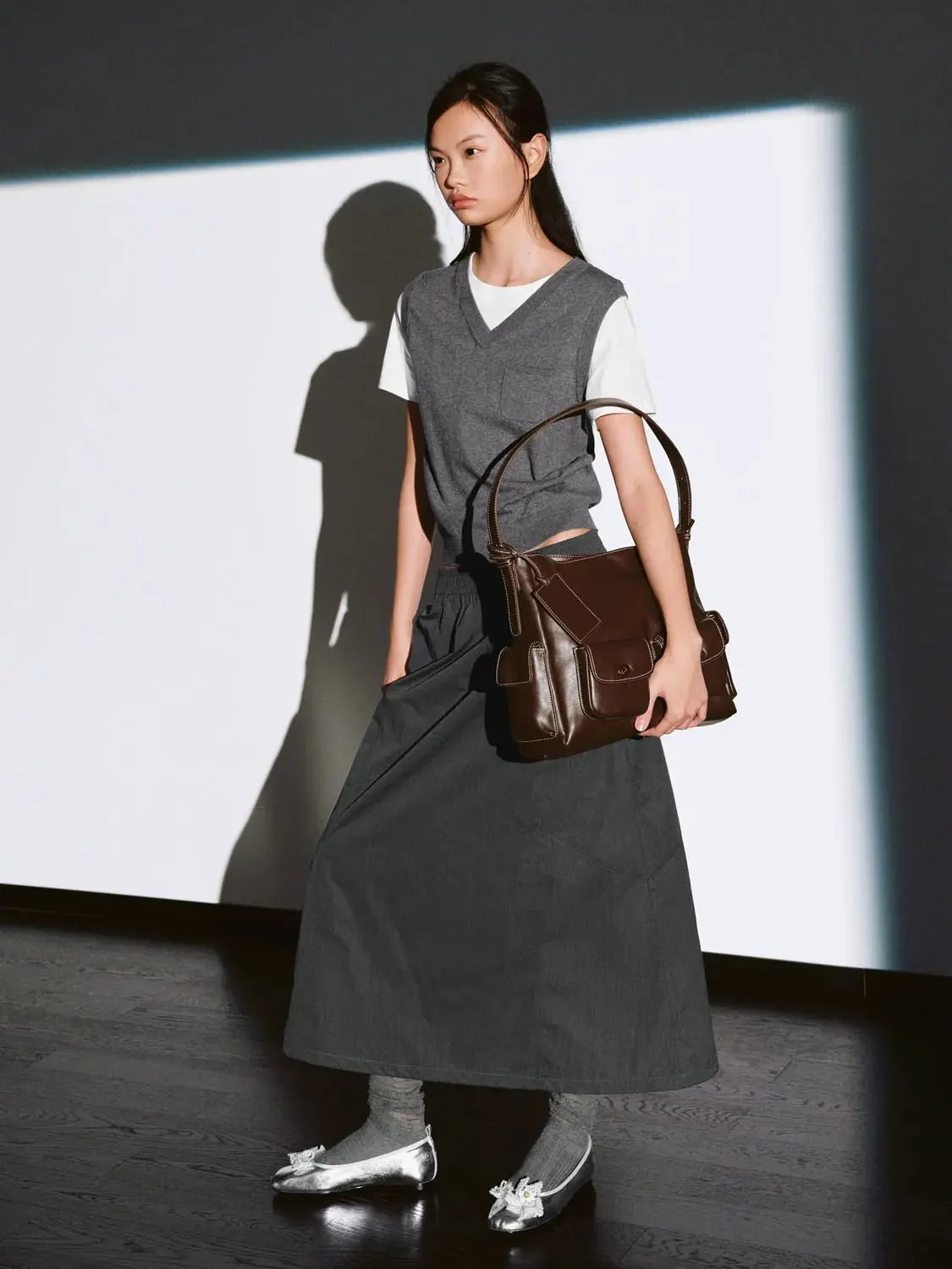 Pull On A-Line Midi Skirts