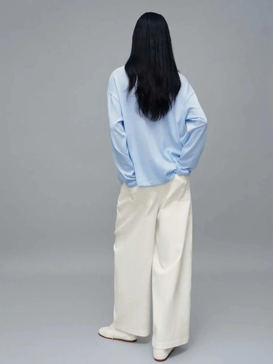 Serenity Cotton Blend Long Sleeve T Shirts