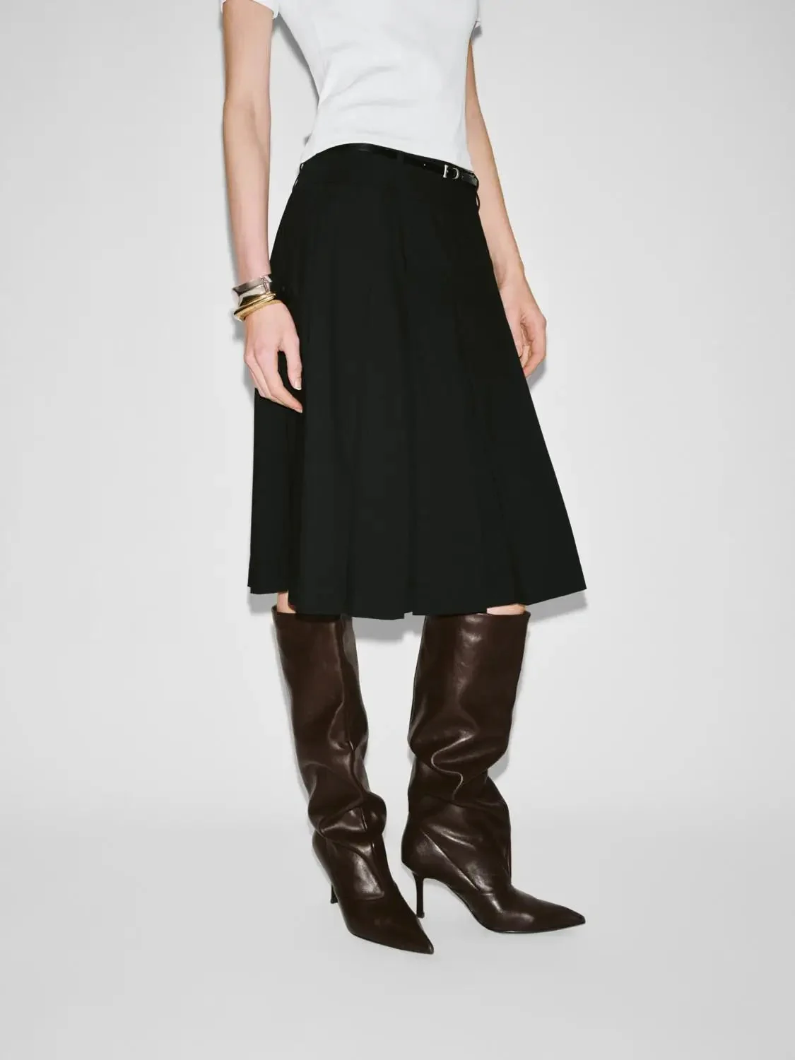 23234-belted-pleated-a-line-mini-skirts-3.webp Belted Pleated A-Line Mini Skirts