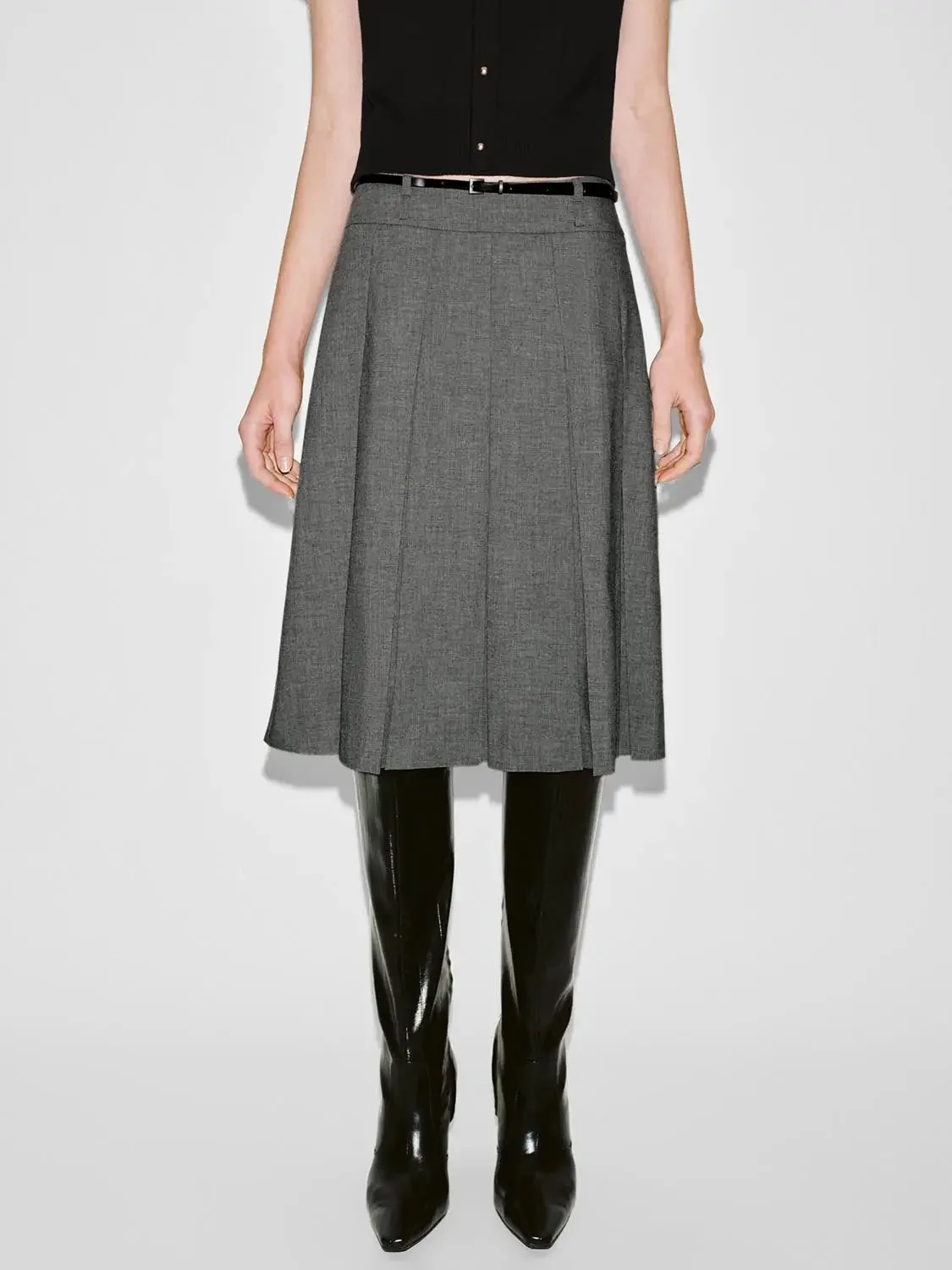 23234-belted-pleated-a-line-mini-skirts-9.webp Belted Pleated A-Line Mini Skirts