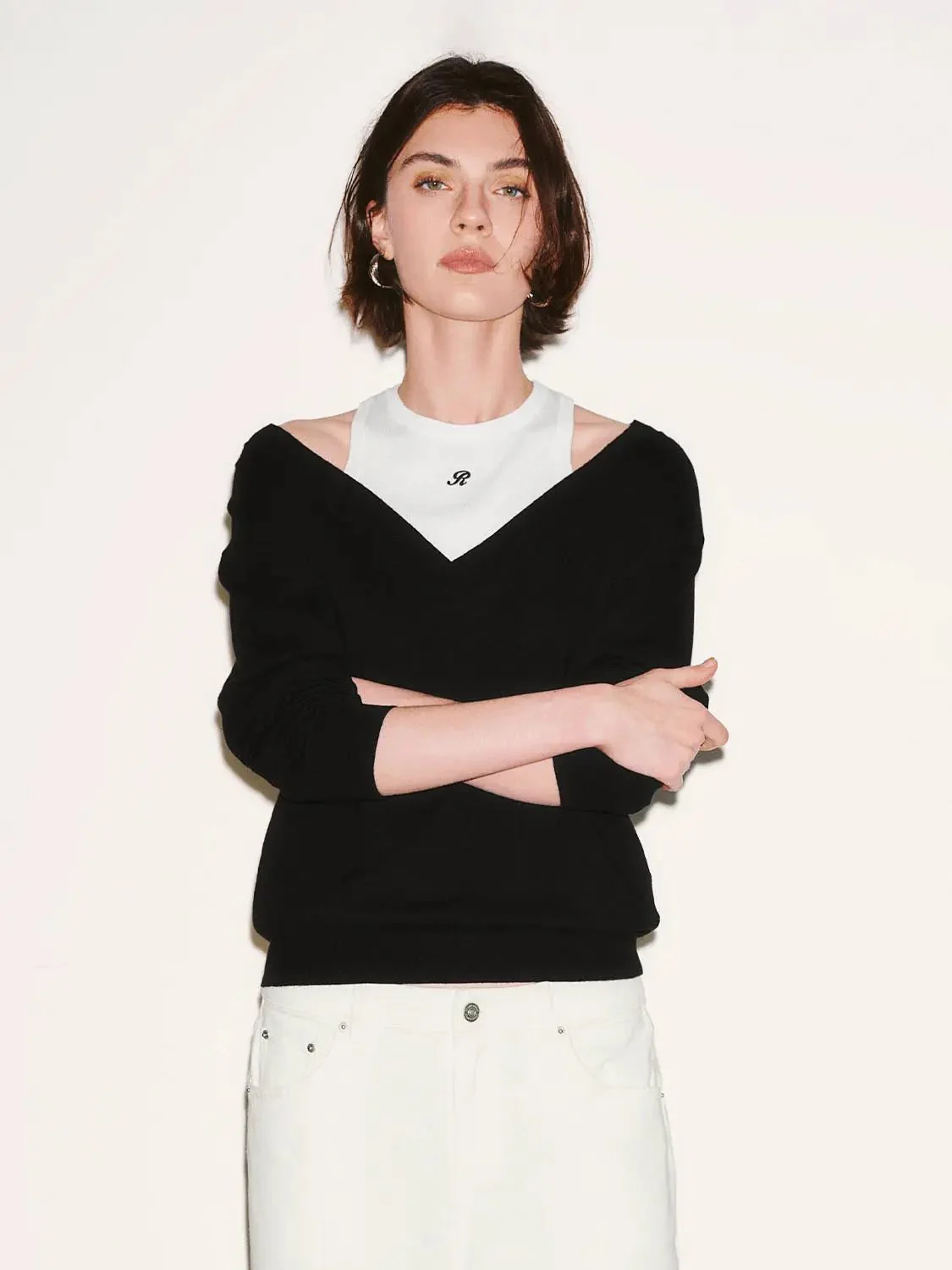 23276-wool-blend-soft-knit-v-neck-overlay-t-shirts-18.webp Wool Blend Soft Knit V Neck Overlay T Shirts