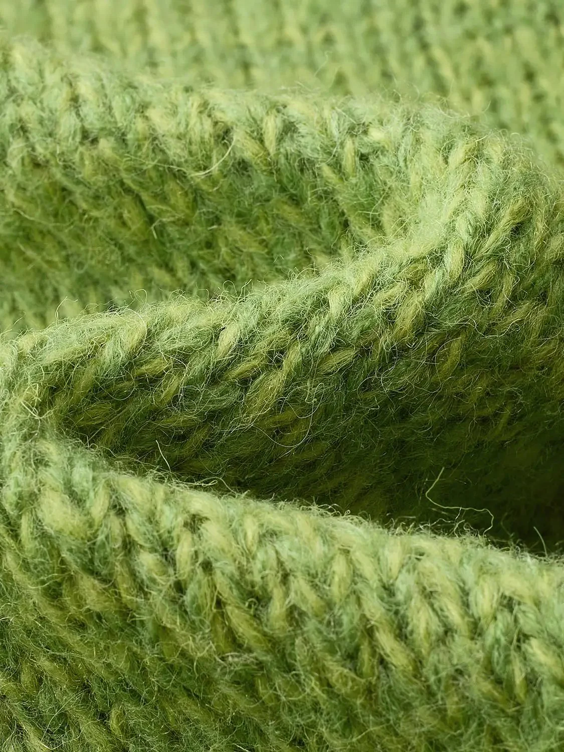 Crew Neck Cable Knitted Cardigans