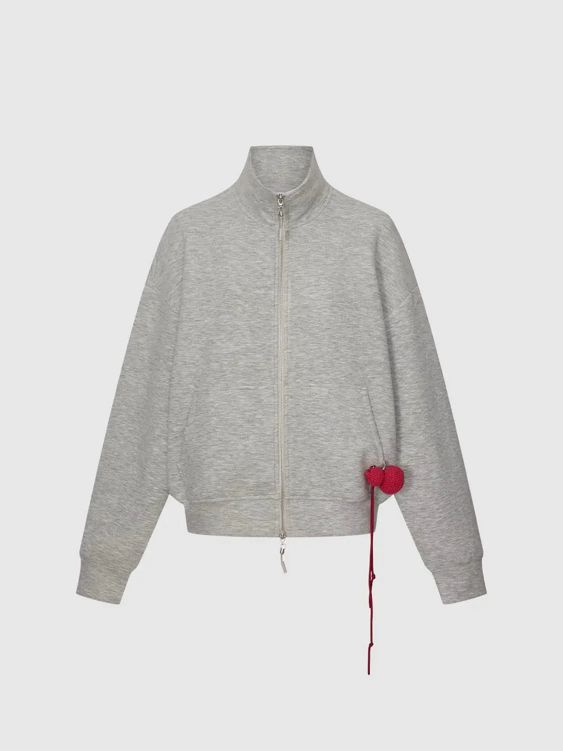 Mock Neck Seamed Jackets