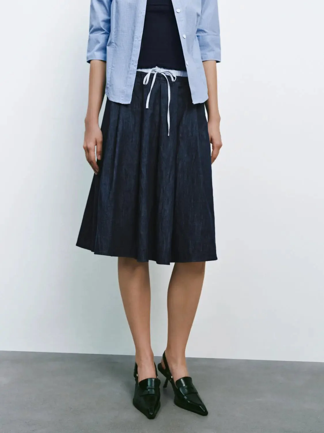 Denim Skirts