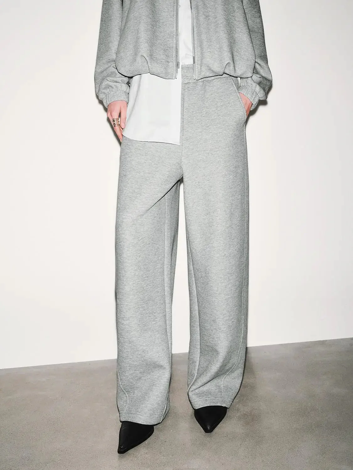 Pull On Barrel Leg Pants