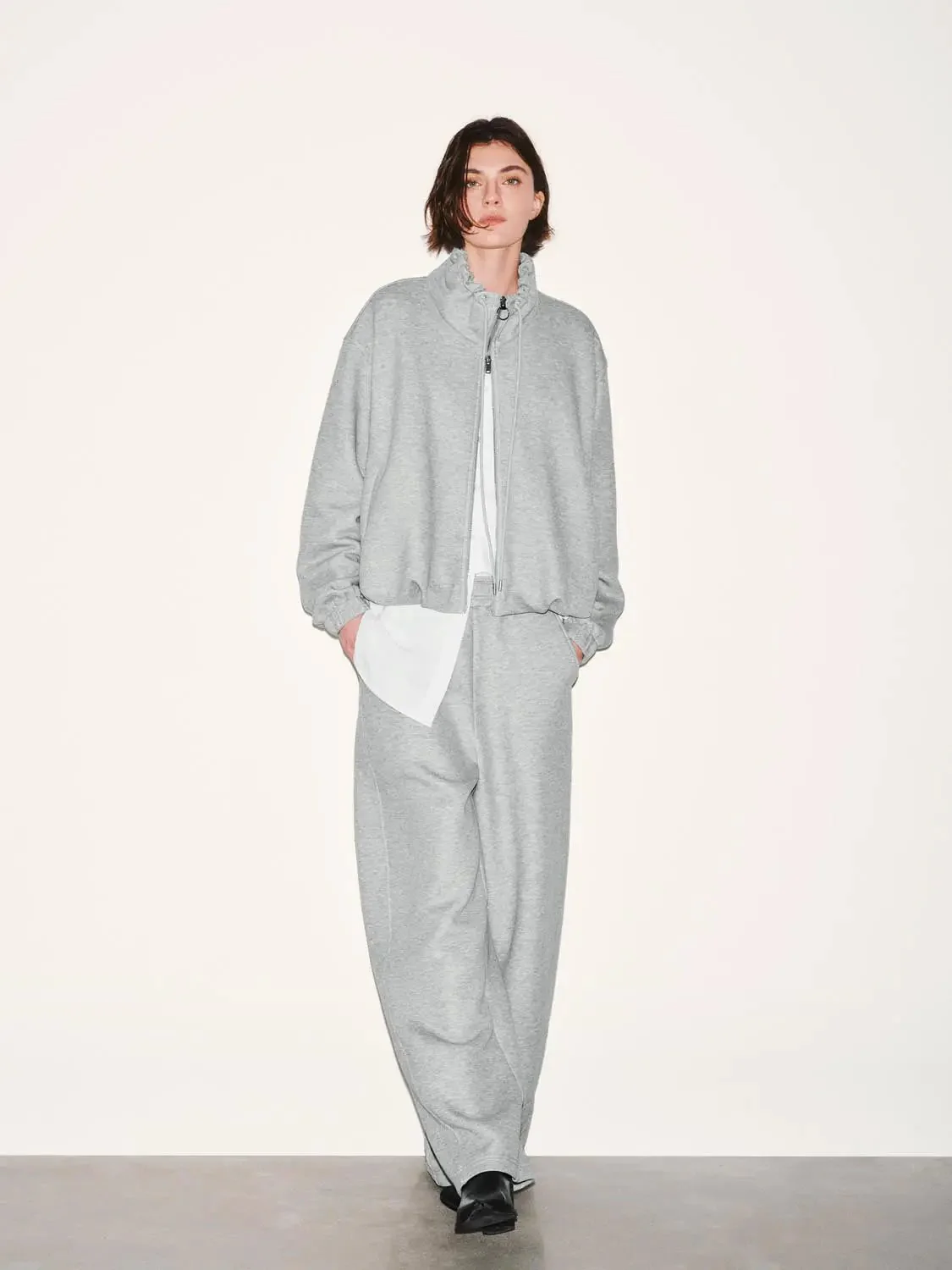 Pull On Barrel Leg Pants