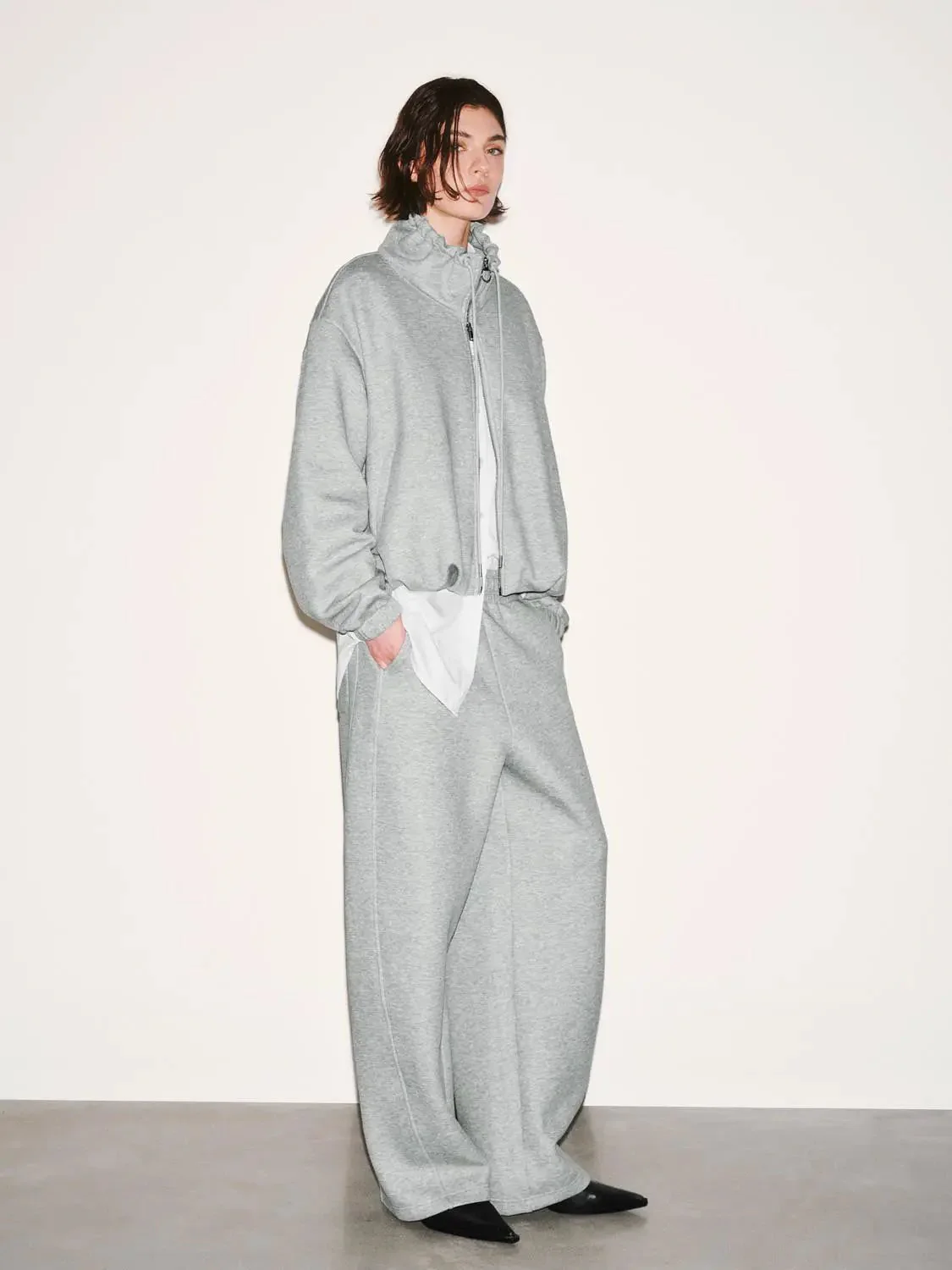 Pull On Barrel Leg Pants
