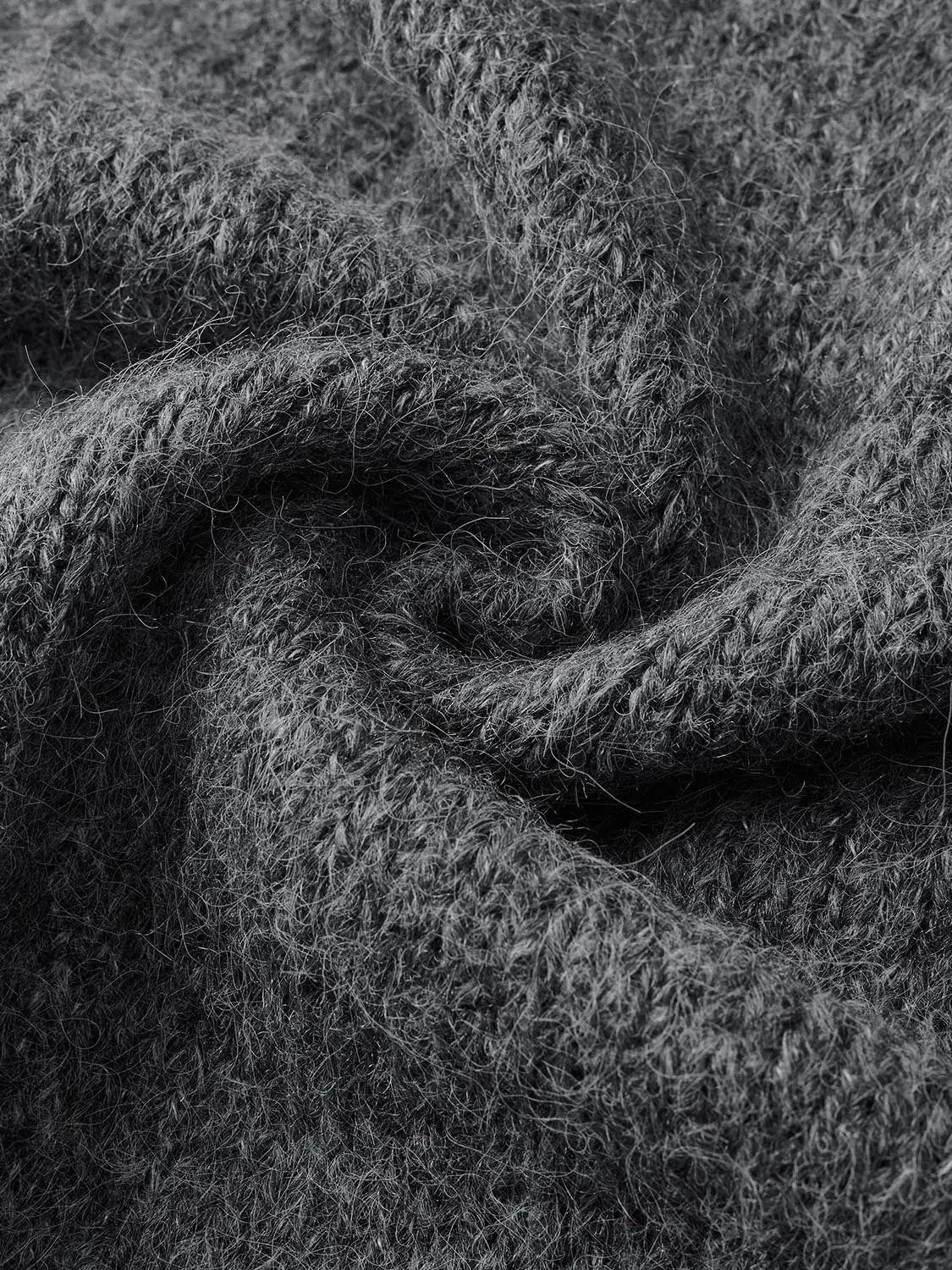 Bow Detail Long Sleeve Knitted T-Shirts