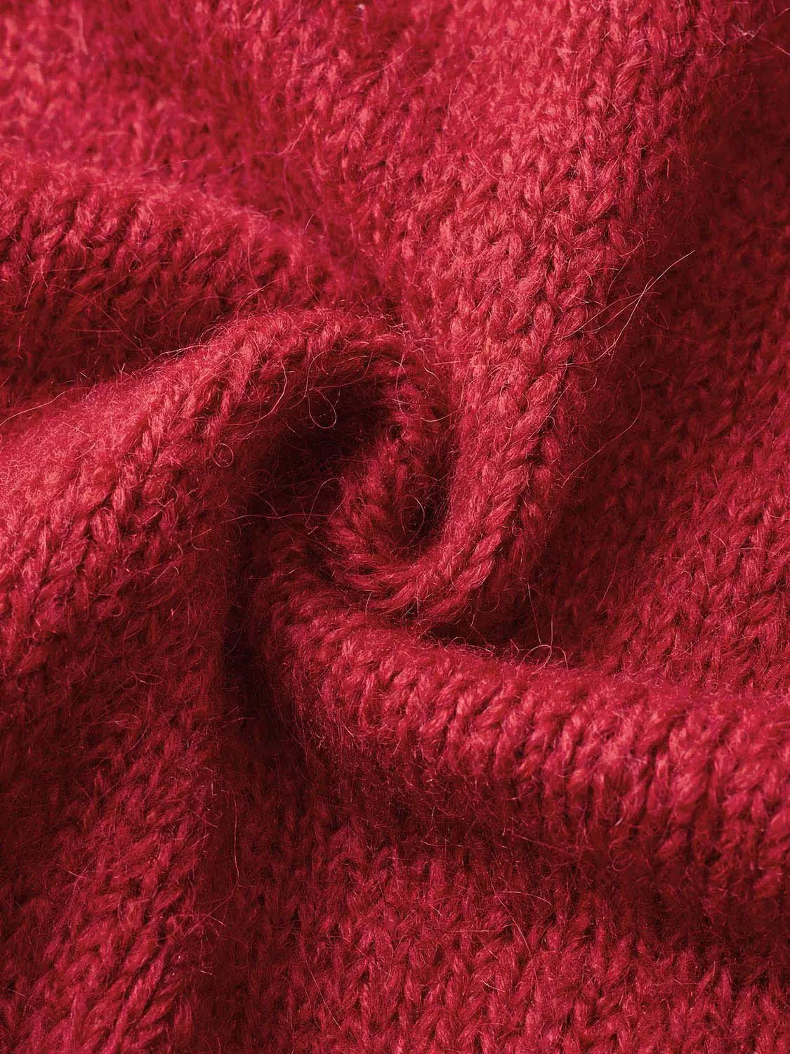 Bow Detail Long Sleeve Knitted T-Shirts