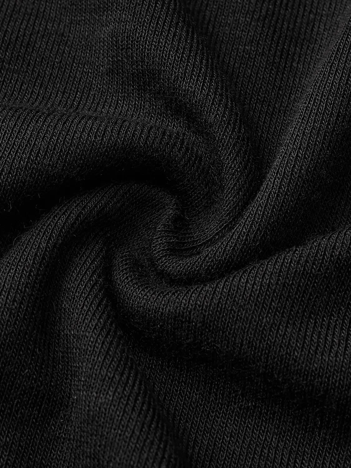 Lyocell Wool Blend Halter Square Neck Long Sleeve TShirts