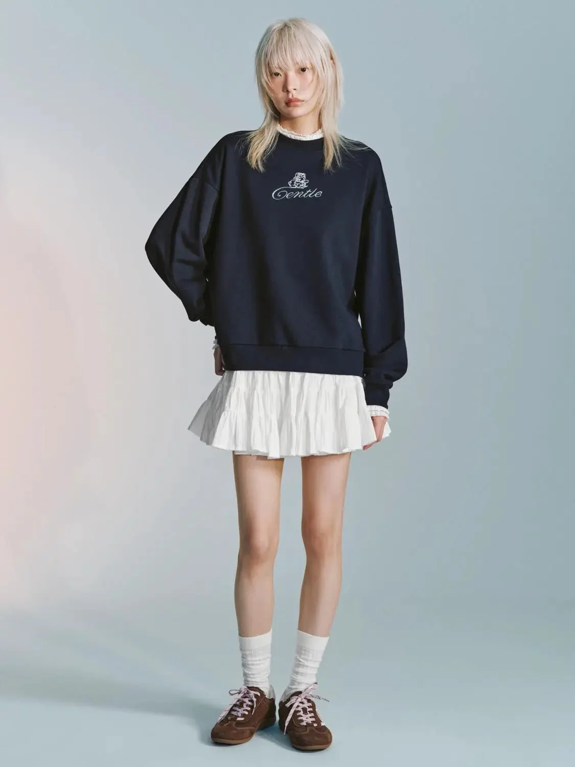 23527-embroidered-crest-cotton-blend-sweatshirt-4.webp Embroidered Crest Cotton Blend Sweatshirt