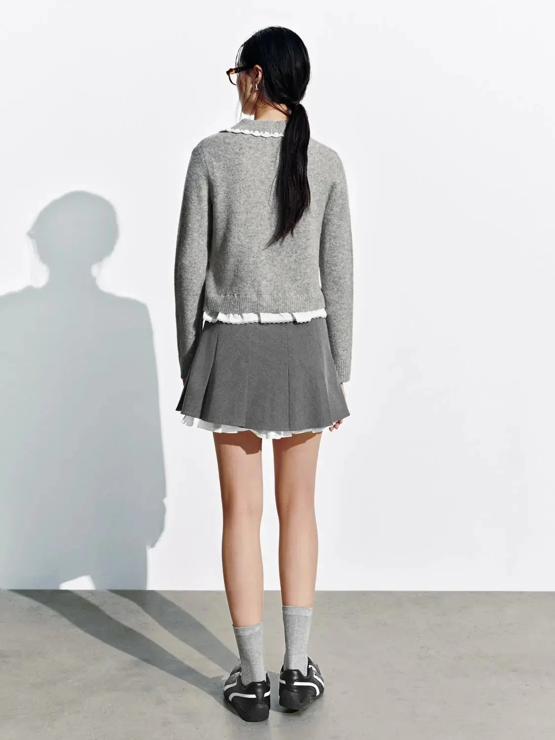 23538-pleated-a-line-two-layer-hem-lined-mini-skirt-4.webp Pleated A-Line Two-Layer Hem Lined Mini Skirt