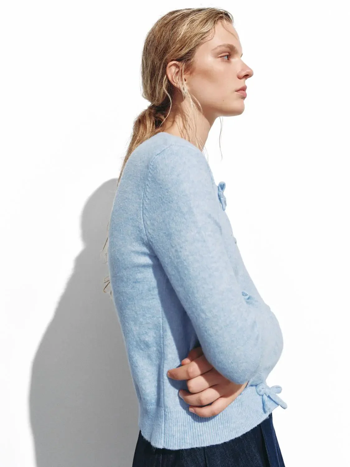 23558-bow-button-knitted-cardigans-10.webp Bow Button Knitted Cardigans