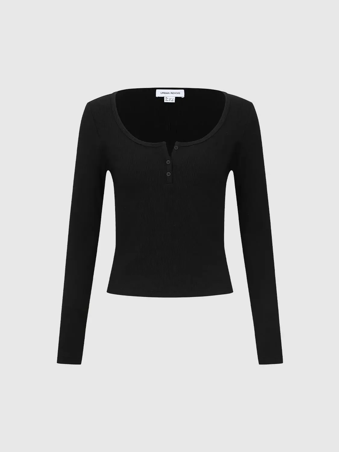 23596-cropped-cotton-top-with-square-neck-front-button-t-shirts-10.webp Cropped Cotton Top With Square Neck Front Button T Shirts