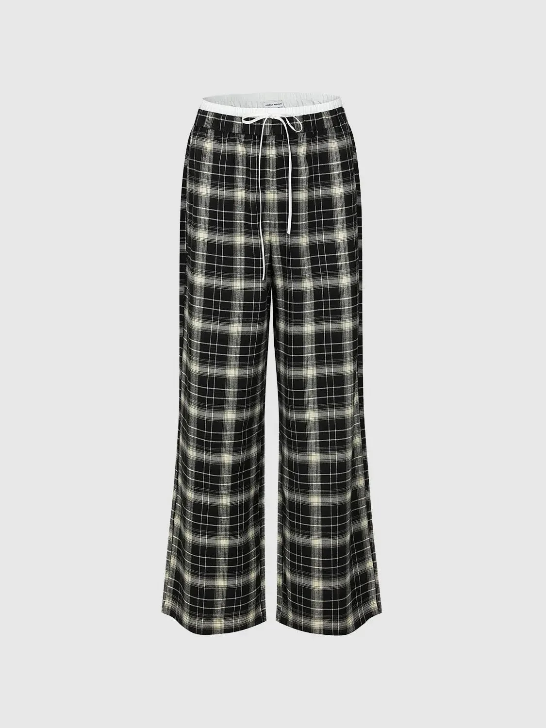 23605-contrast-check-pull-on-wide-leg-pants-10.webp Contrast Check Pull On Wide Leg Pants