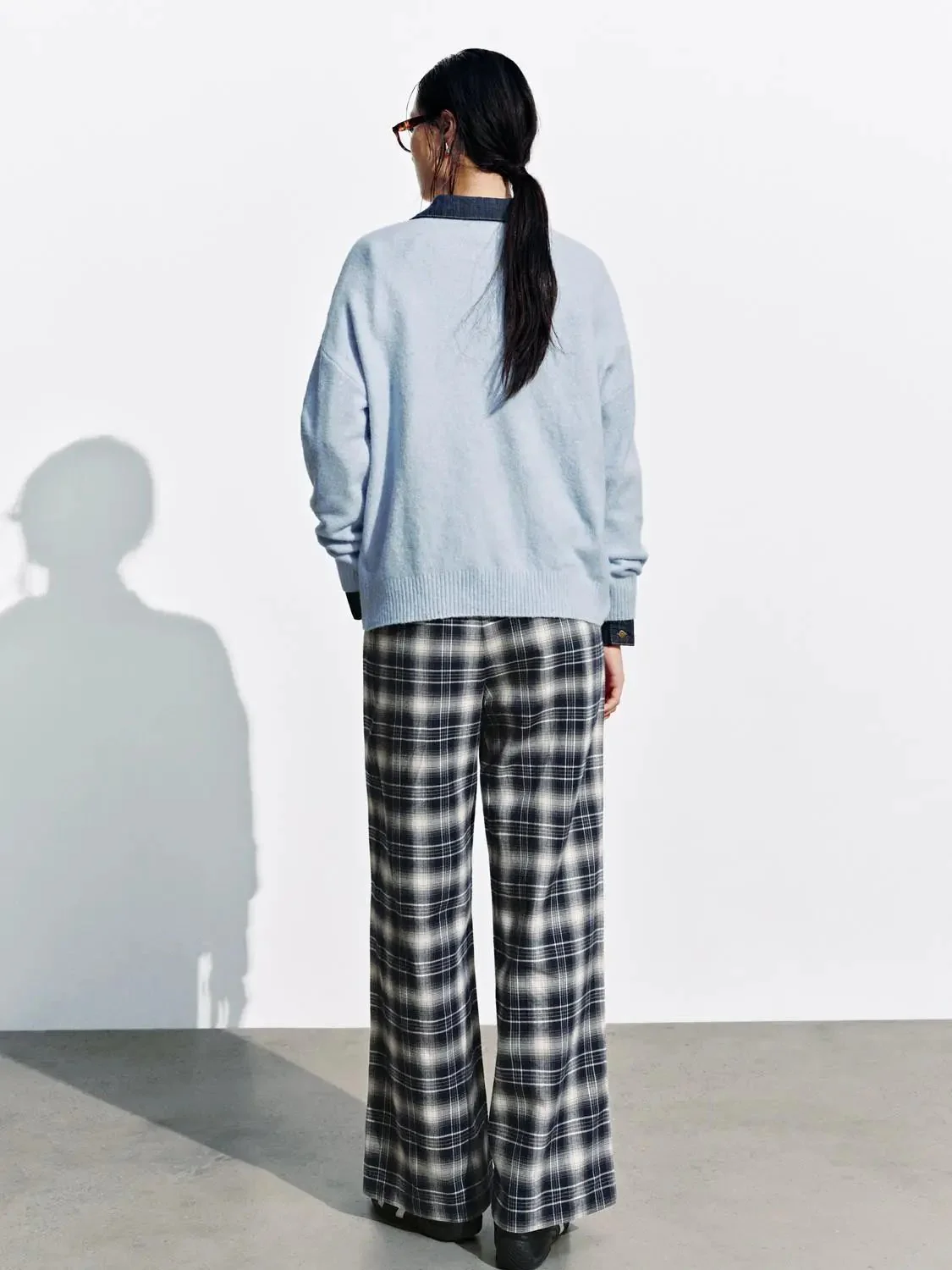 23605-contrast-check-pull-on-wide-leg-pants-4.webp Contrast Check Pull On Wide Leg Pants