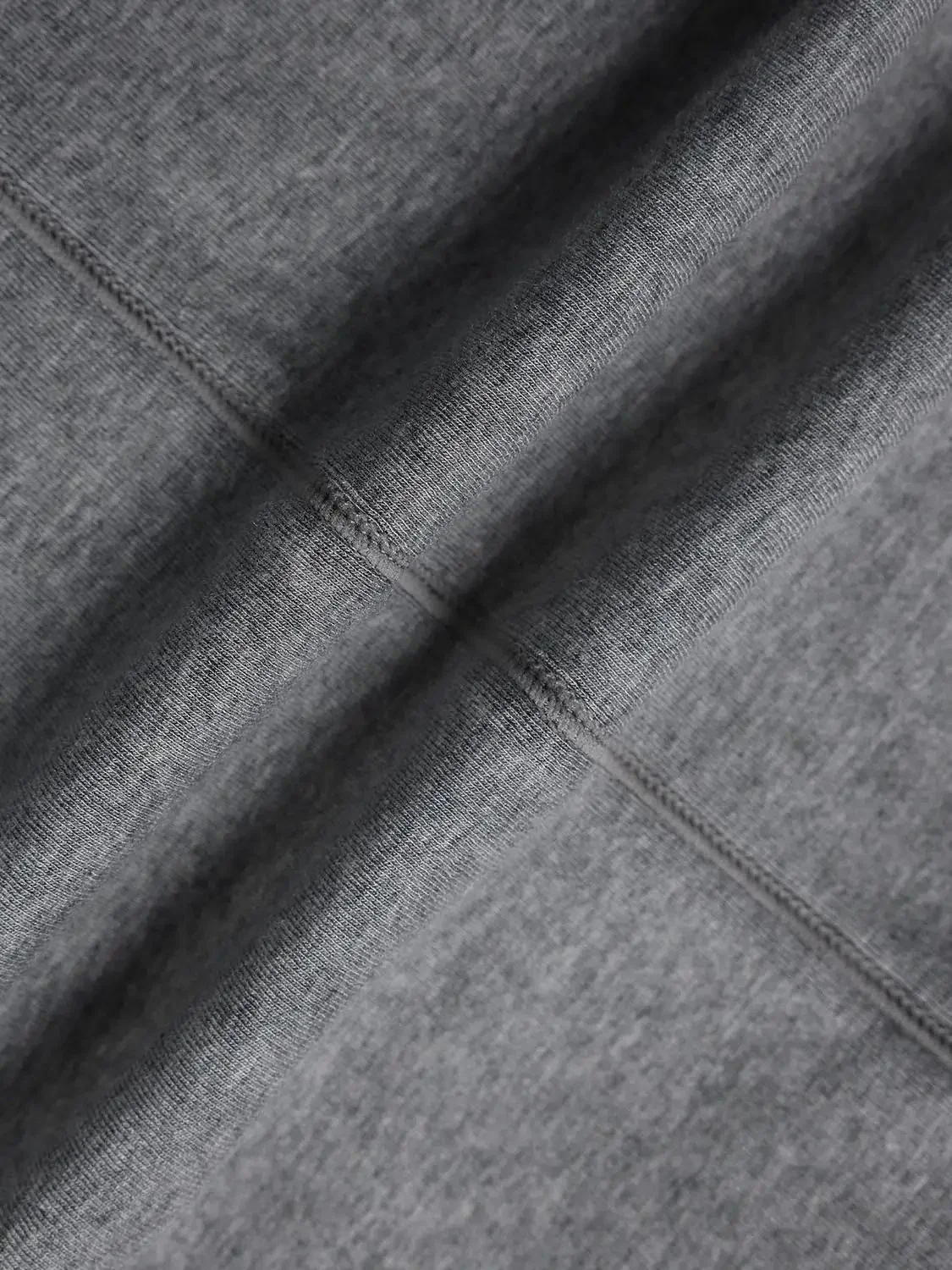 Viscose Cotton Wool Blend Hooded Cropped Half Zip T-Shirts