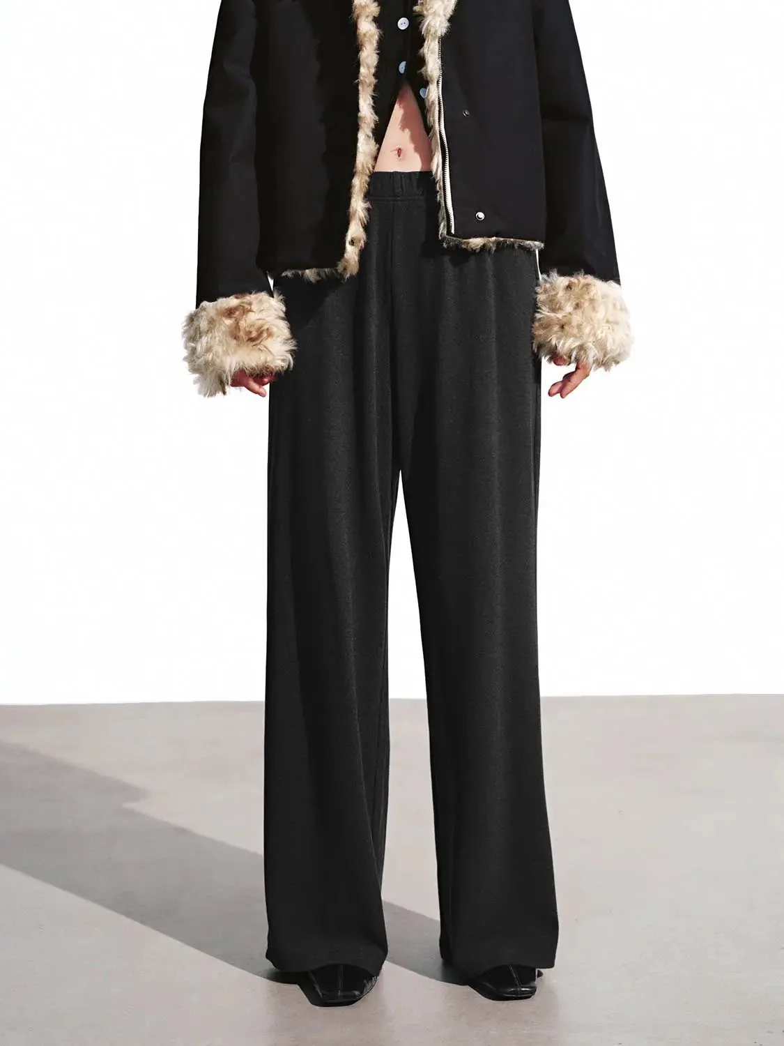 Pull On Wide Leg Pants