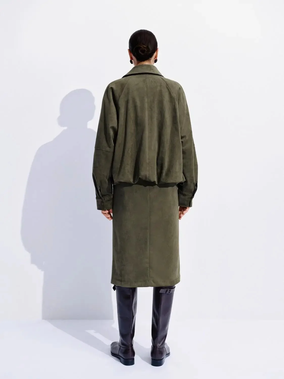 Balloon Hem Bomber Jackets