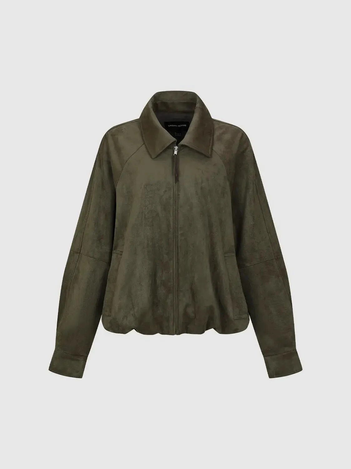 Balloon Hem Bomber Jackets