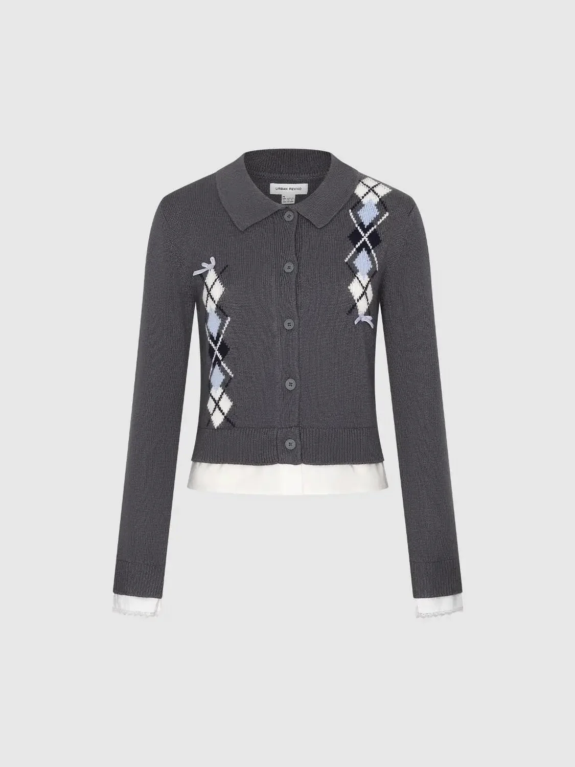 23703-cotton-knit-argyle-asymmetric-open-front-collared-cardigans-15.webp Cotton Knit Argyle Asymmetric Open Front Collared Cardigans