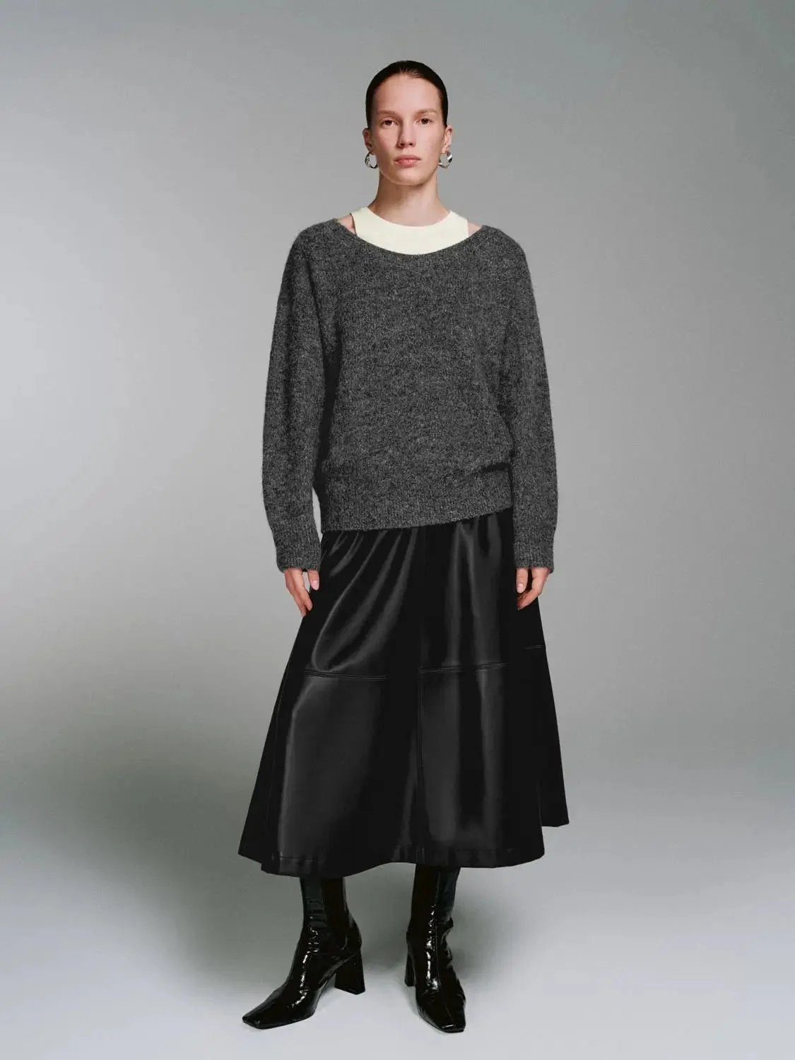 Pull On Midi Skirts
